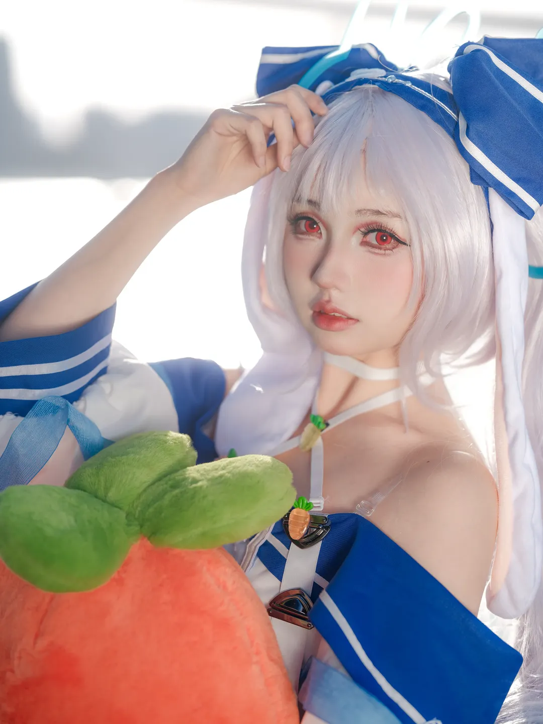 碧蓝航线, 拉菲cos, 二次元cosplay, 水手服穿搭, 户外人像摄影 - 第3张