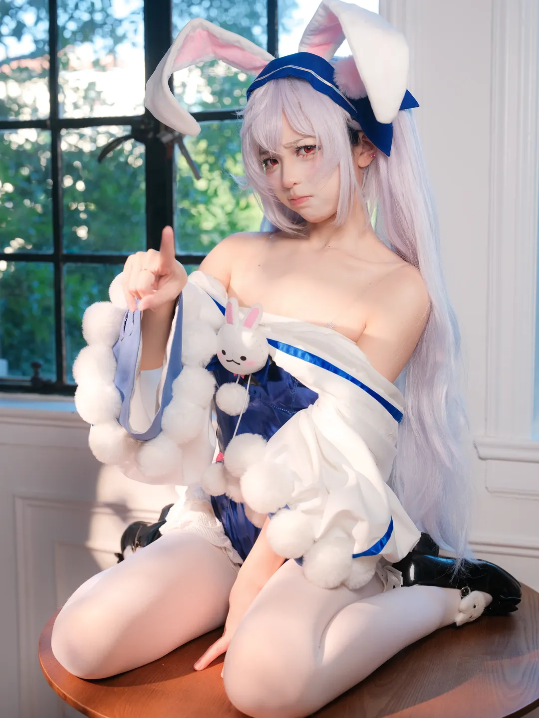アズールレーン, ラフィー コスプレ, コスプレ撮影, 二次元美少女, 雰囲気のある写真撮影 - 1枚目