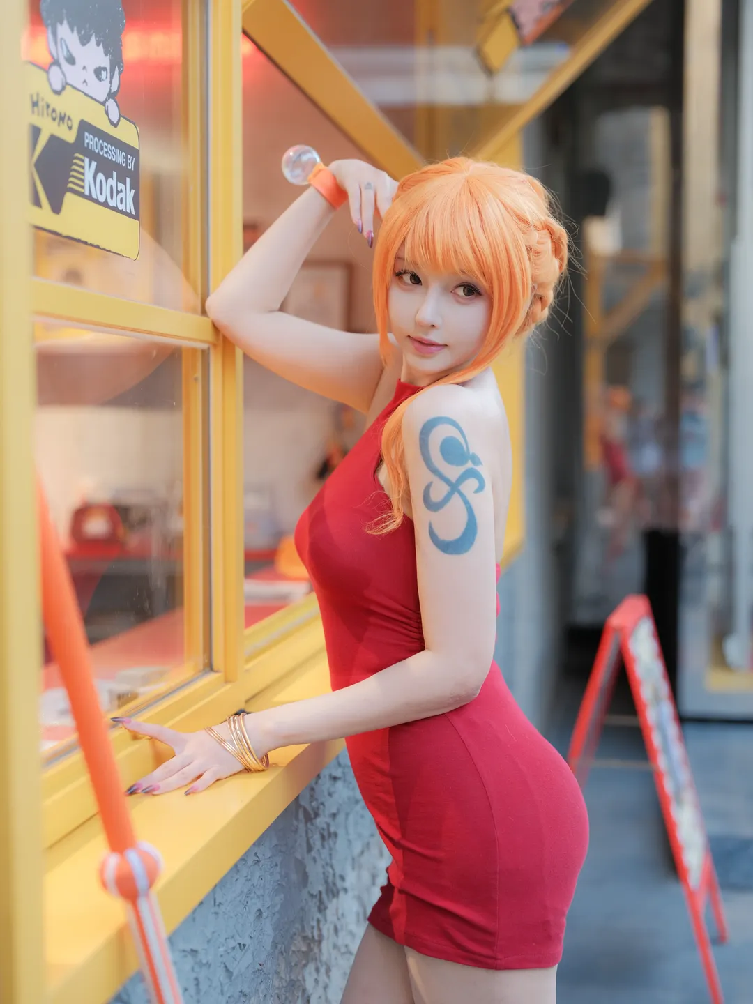 二次元摄影, cosplay日常, 娜美cos, 海贼王, 蛋糕岛篇