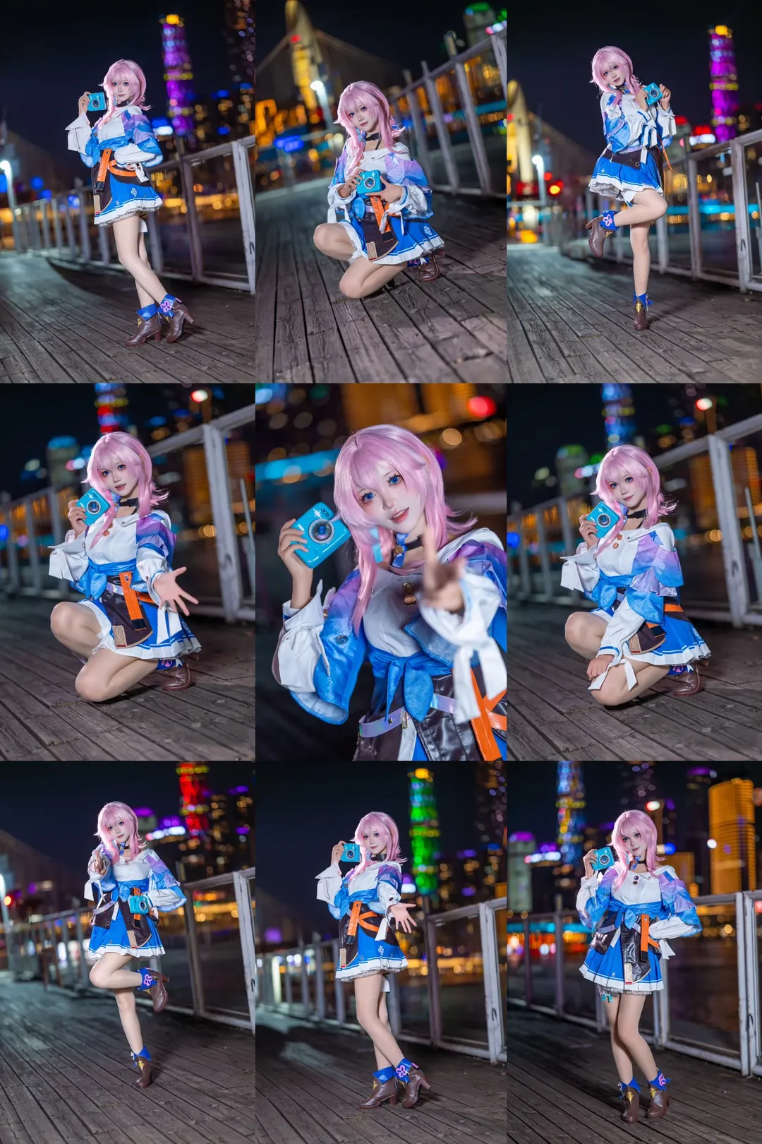 二次元撮影, 崩壊：スターレイル, 三月なのか コスプレ, 夜景ポートレート, コスプレイベント写真 - 1枚目