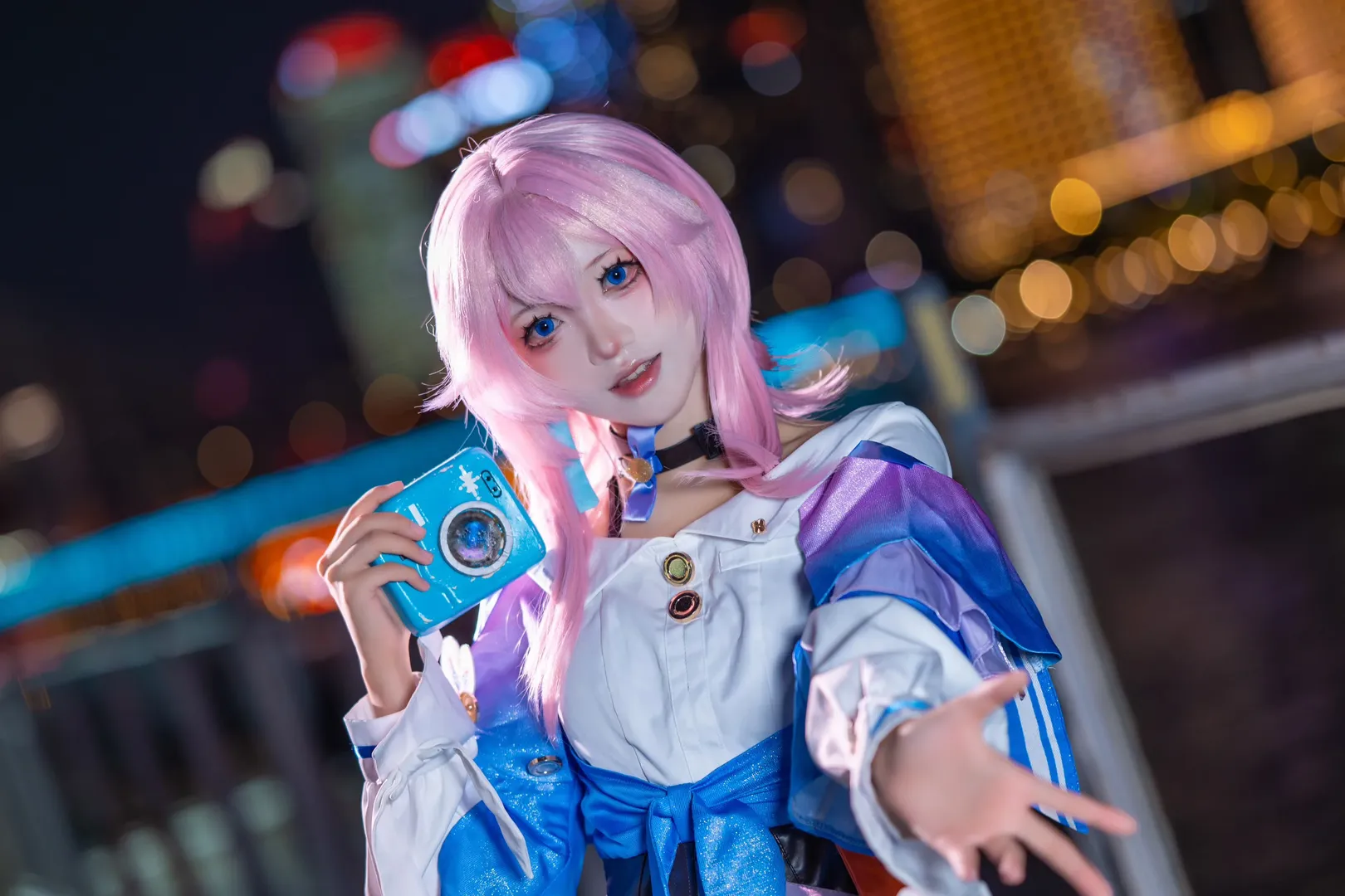 二次元撮影, 崩壊：スターレイル, 三月なのか コスプレ, 夜景ポートレート, コスプレイベント写真 - 10枚目