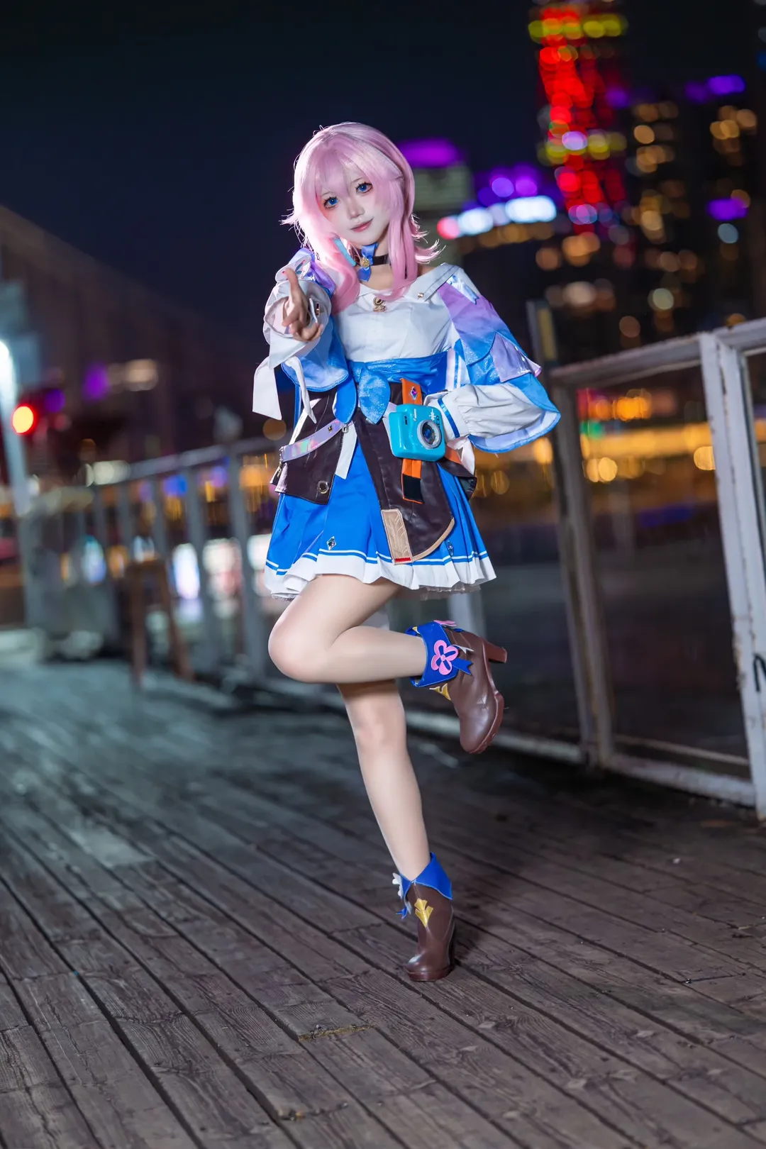 二次元撮影, 崩壊：スターレイル, 三月なのか コスプレ, 夜景ポートレート, コスプレイベント写真 - 11枚目