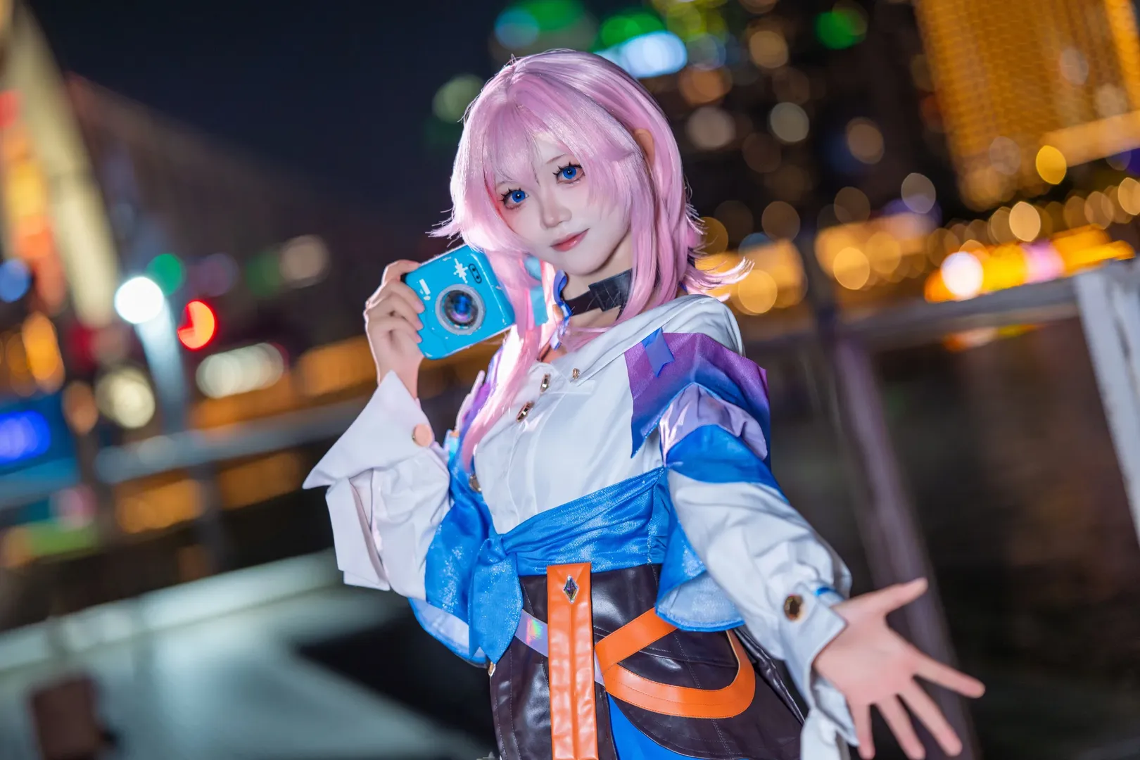 二次元撮影, 崩壊：スターレイル, 三月なのか コスプレ, 夜景ポートレート, コスプレイベント写真 - 14枚目