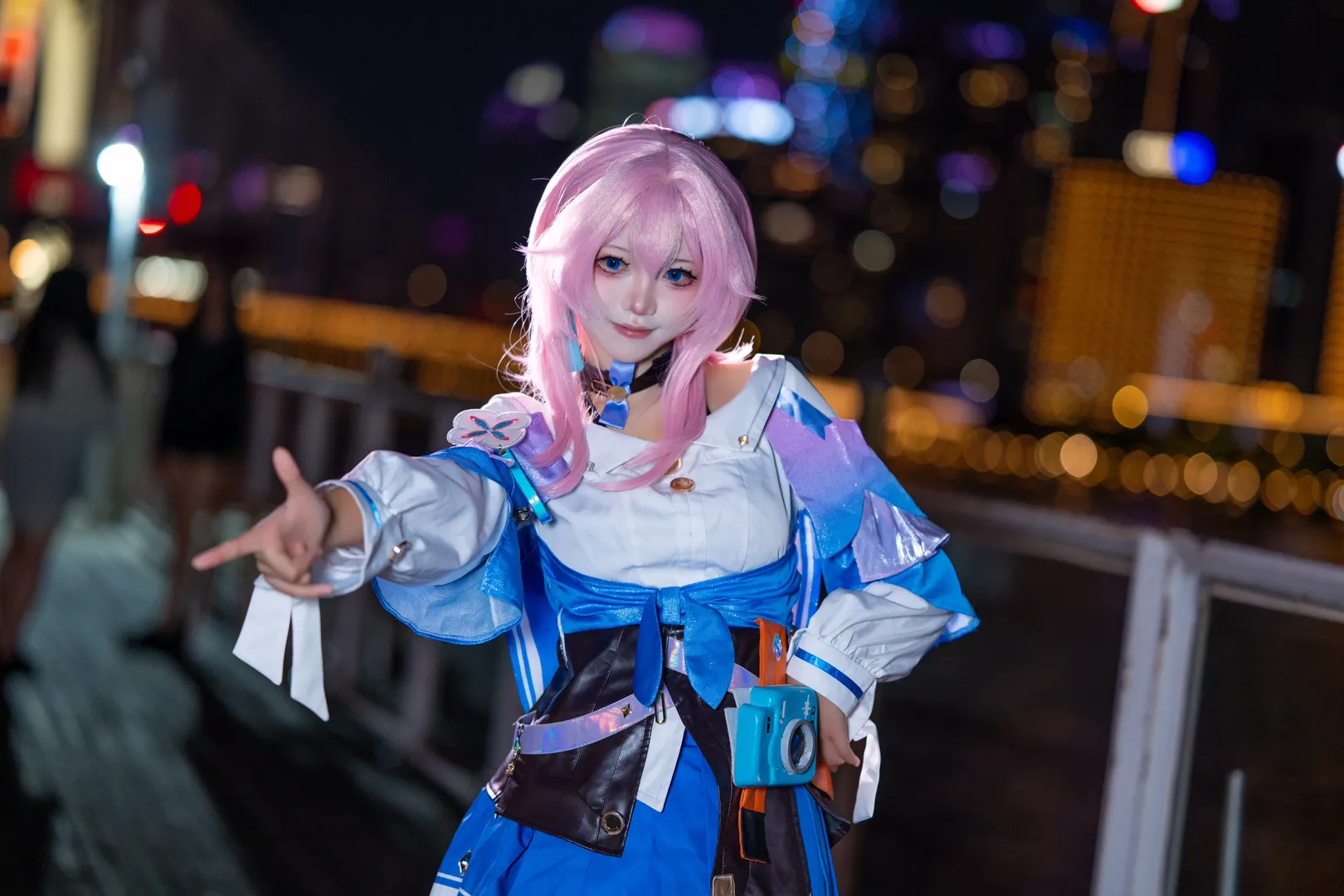 二次元撮影, 崩壊：スターレイル, 三月なのか コスプレ, 夜景ポートレート, コスプレイベント写真 - 15枚目