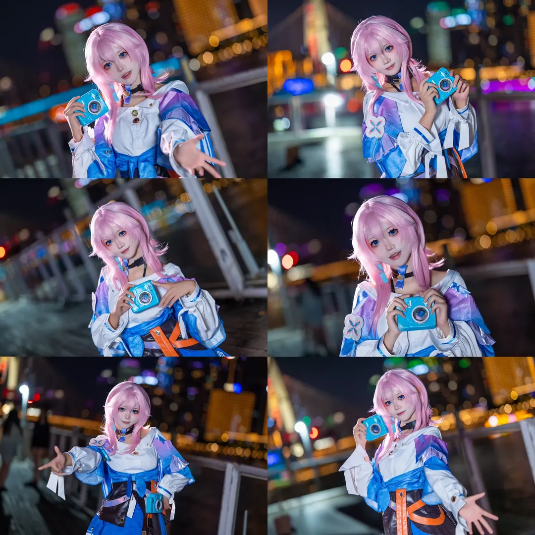 二次元撮影, 崩壊：スターレイル, 三月なのか コスプレ, 夜景ポートレート, コスプレイベント写真 - 2枚目