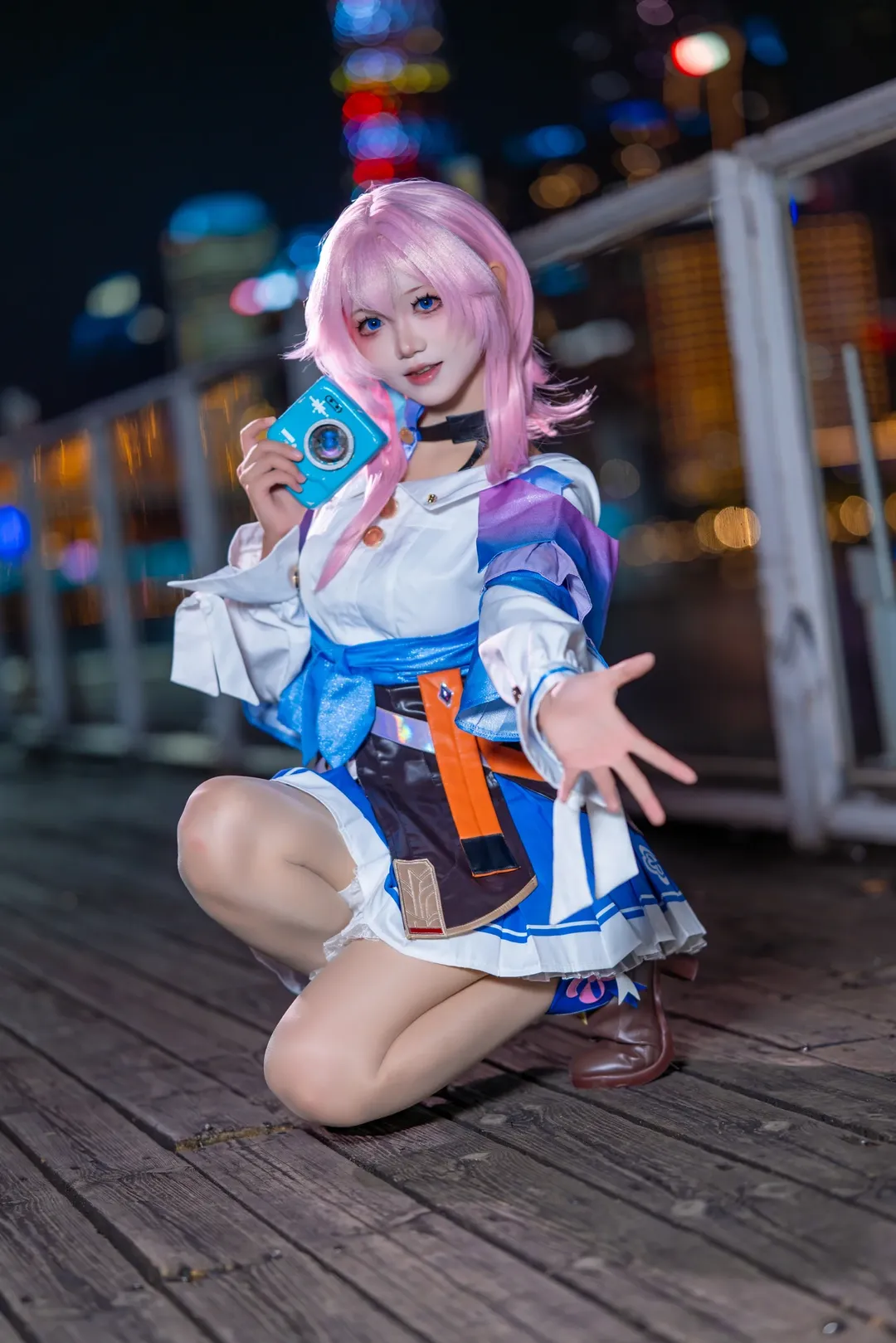 二次元撮影, 崩壊：スターレイル, 三月なのか コスプレ, 夜景ポートレート, コスプレイベント写真 - 4枚目