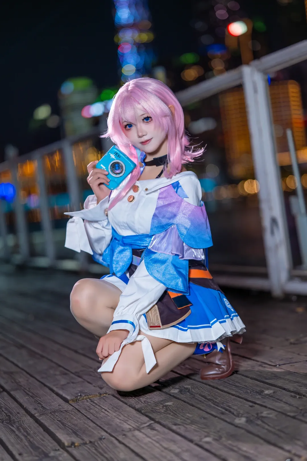 二次元撮影, 崩壊：スターレイル, 三月なのか コスプレ, 夜景ポートレート, コスプレイベント写真 - 5枚目