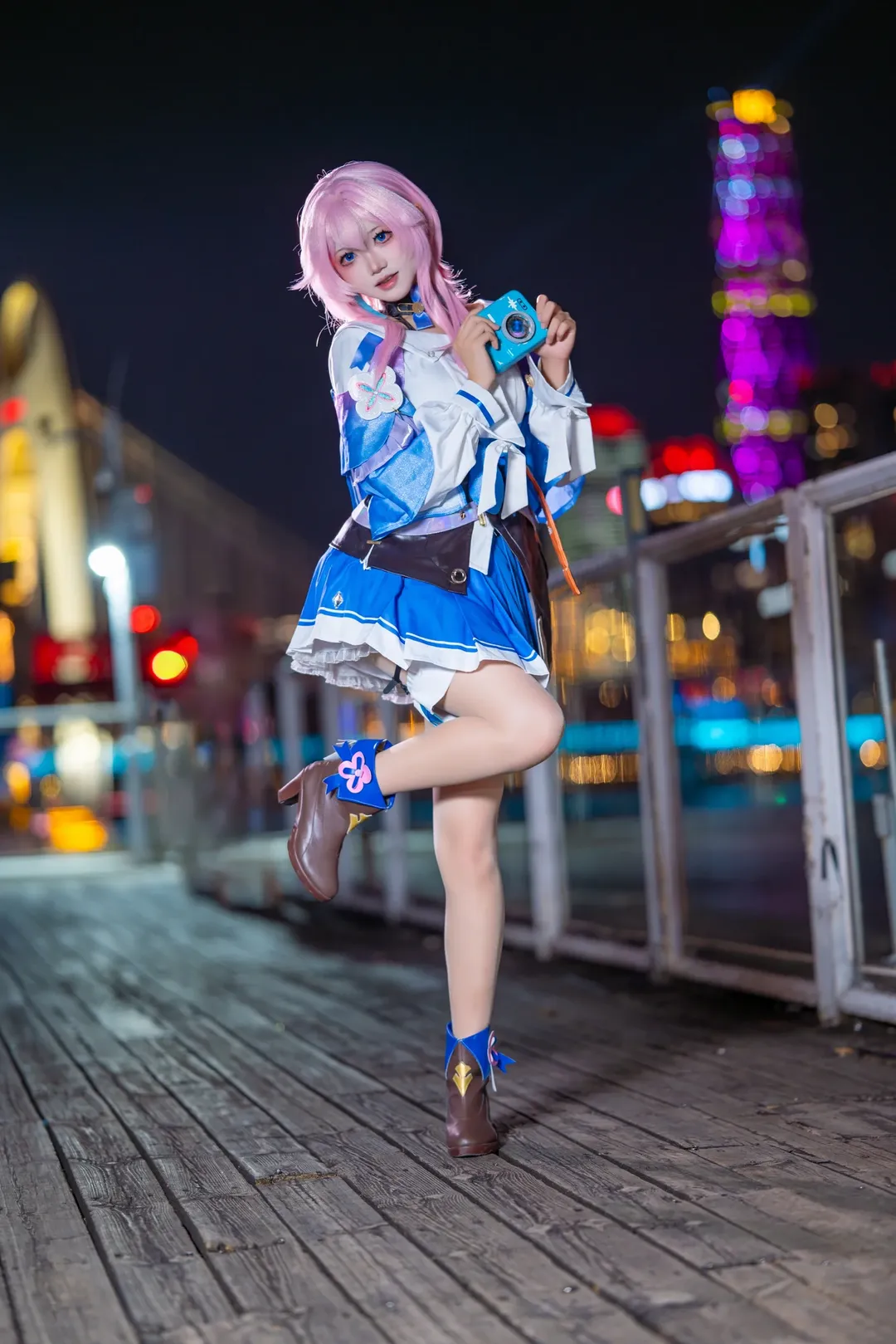 二次元撮影, 崩壊：スターレイル, 三月なのか コスプレ, 夜景ポートレート, コスプレイベント写真 - 8枚目
