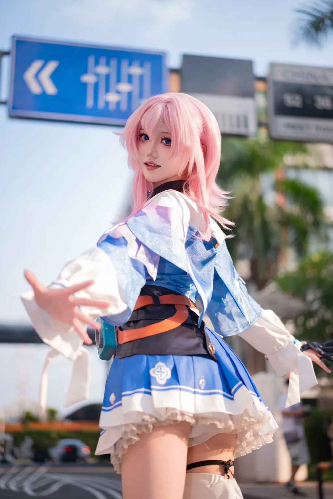 崩壊：スターレイル, 三月なのか コスプレ, コスプレ撮影, 二次元再現, ストリートロケ - 1枚目