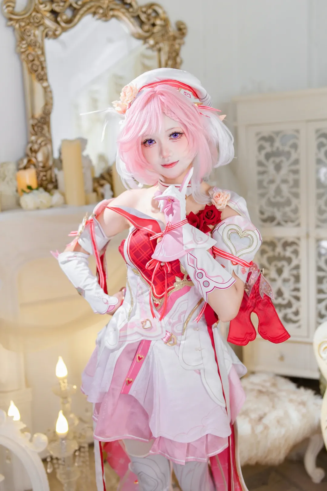 爱莉希雅cos, 崩坏3, 角色扮演, 二次元cosplay, 爱莉希雅爱神使者 - 第4张