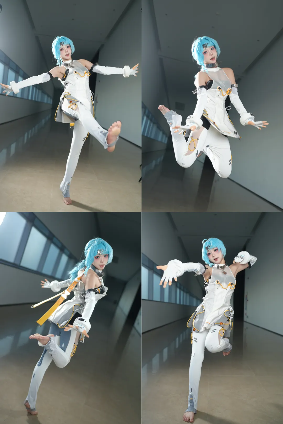 绝区零, 席德cos, cosplay摄影, 机能风穿搭, 动态抓拍 - 第1张
