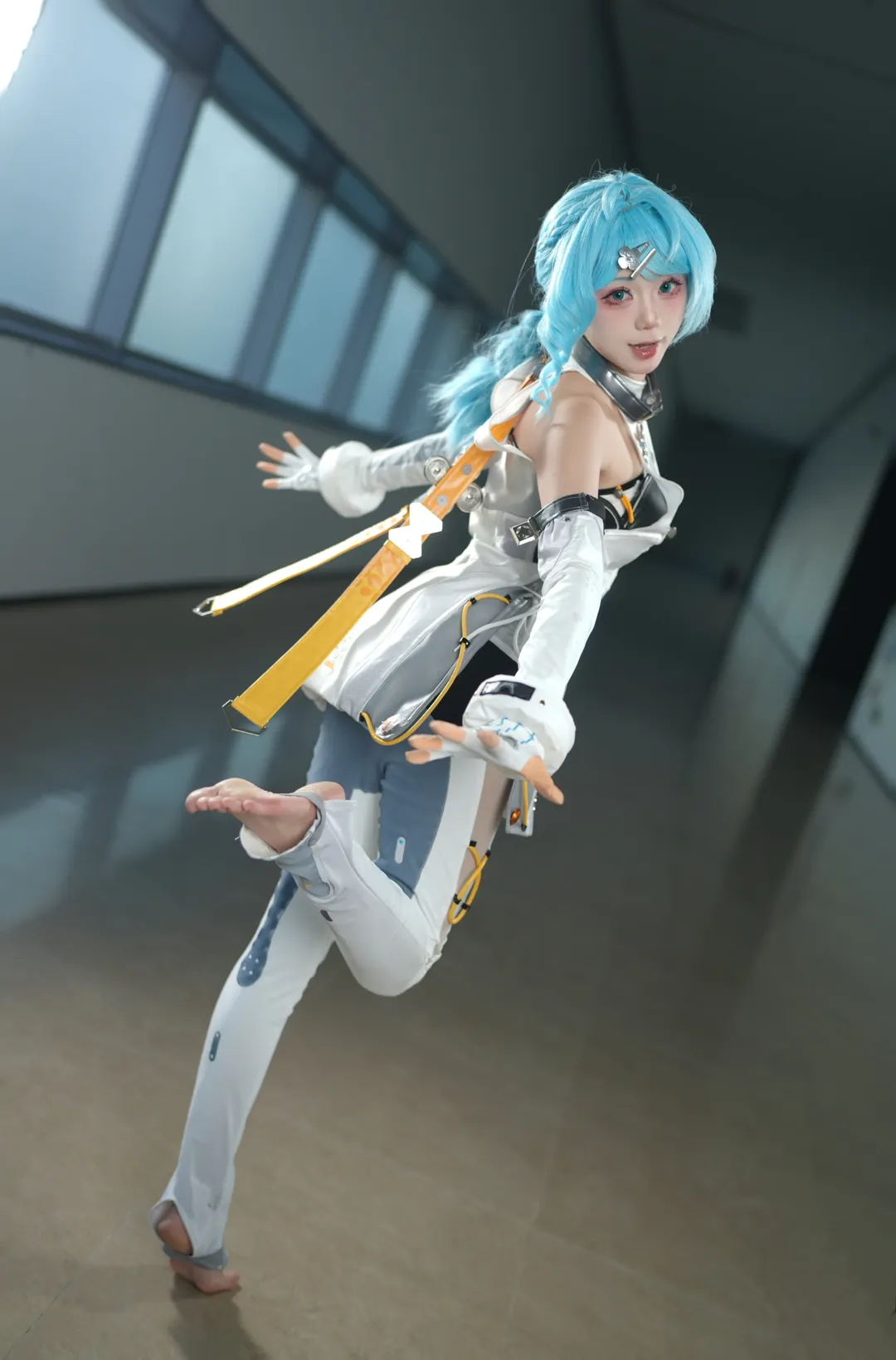 绝区零, 席德cos, cosplay摄影, 机能风穿搭, 动态抓拍 - 第3张