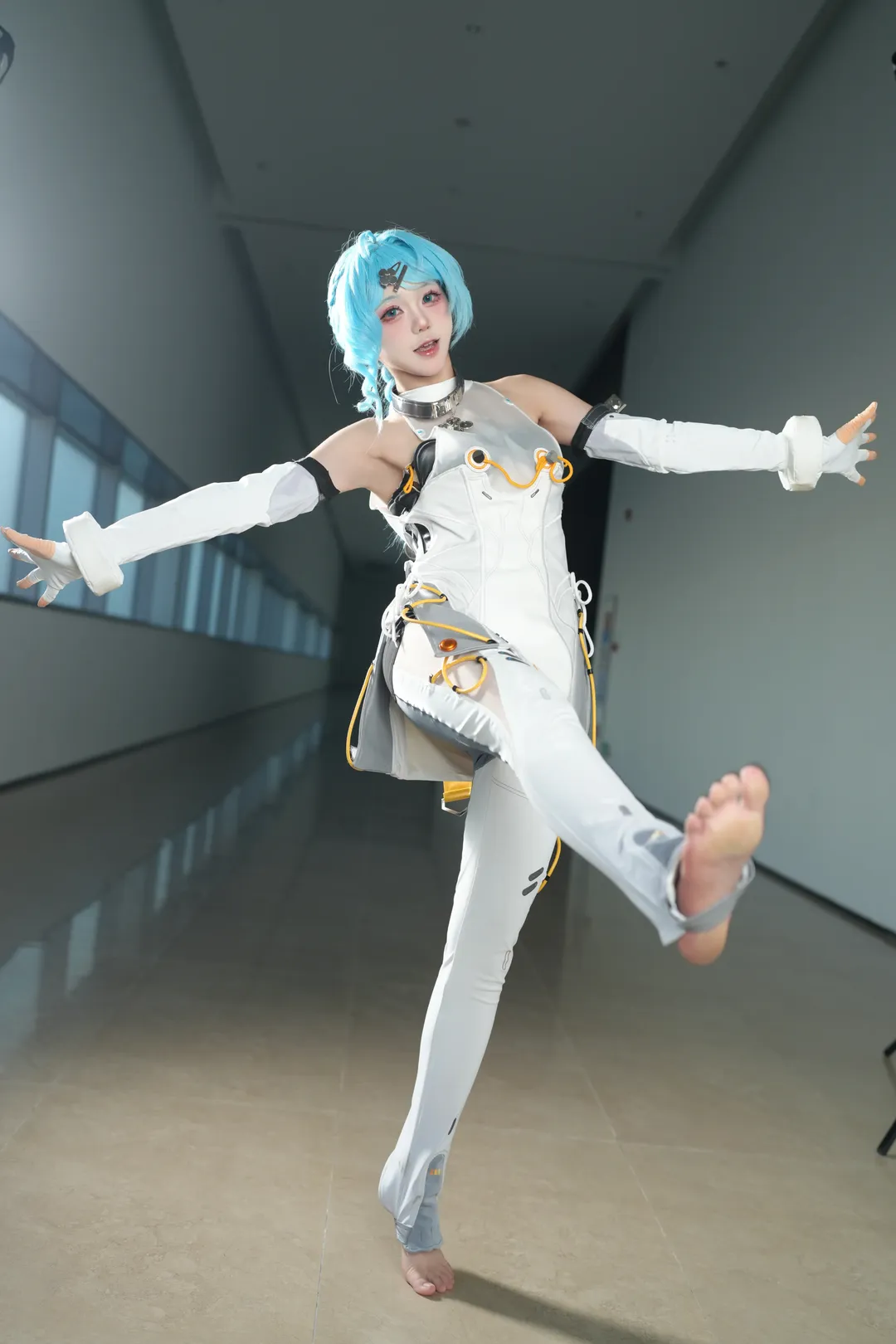 绝区零, 席德cos, cosplay摄影, 机能风穿搭, 动态抓拍 - 第5张