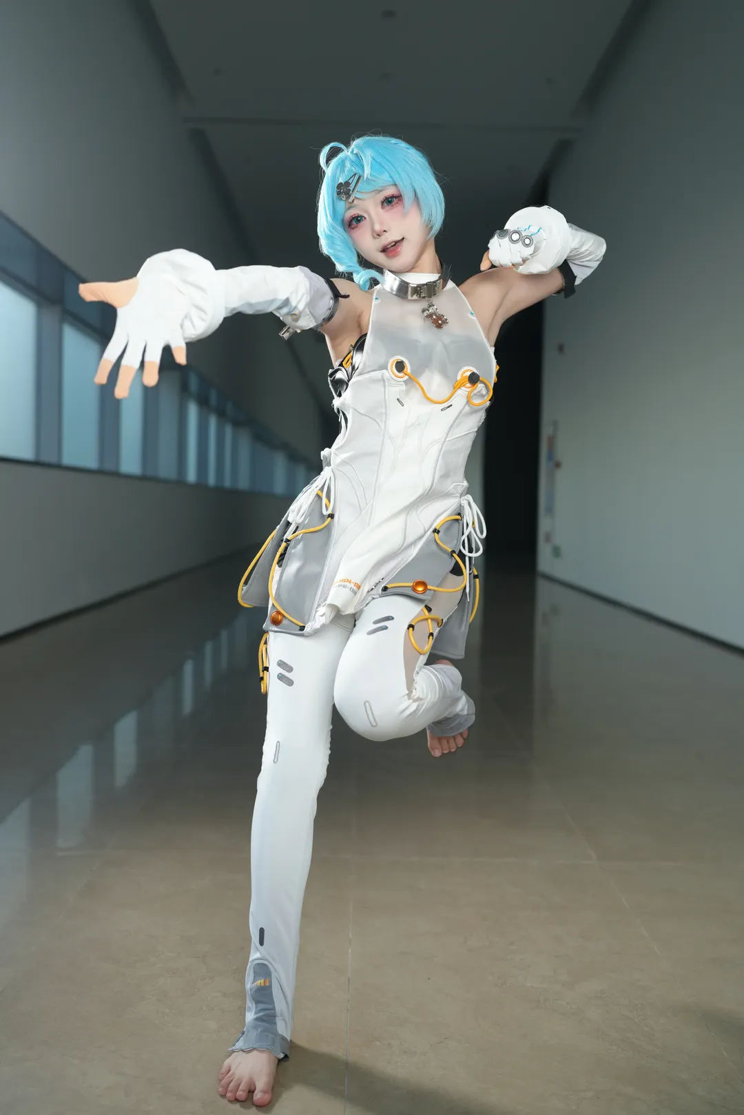 绝区零, 席德cos, cosplay摄影, 机能风穿搭, 动态抓拍 - 第6张