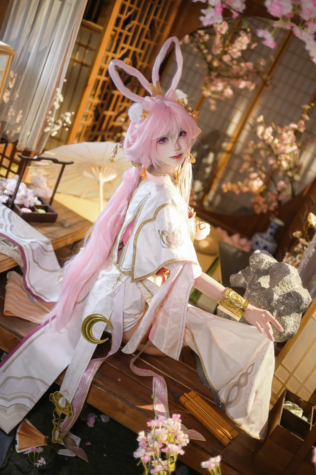 エリシア コスプレ, 崩壊 3rd, コスプレ撮影, 和風撮影スタジオ, 二次元コスプレイヤー - 3枚目