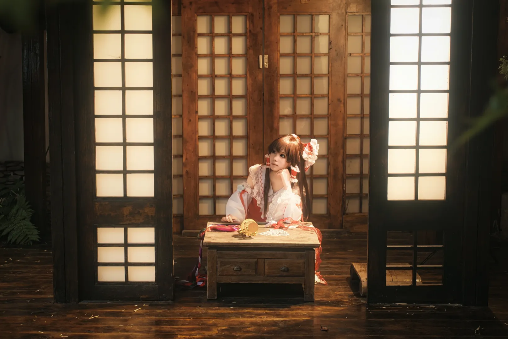 Anime-style photography, Reimu Hakurei Cosplay, Touhou Project, Cosplay photoshoot, Touhou Project - Image 4