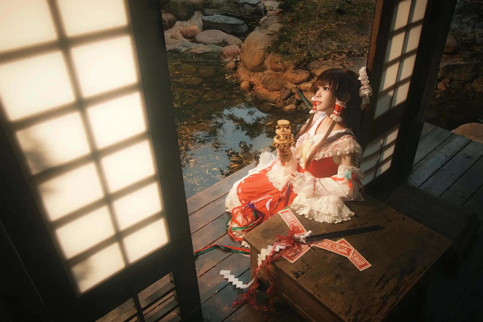 Anime-style photography, Reimu Hakurei Cosplay, Touhou Project, Cosplay photoshoot, Touhou Project - Image 5
