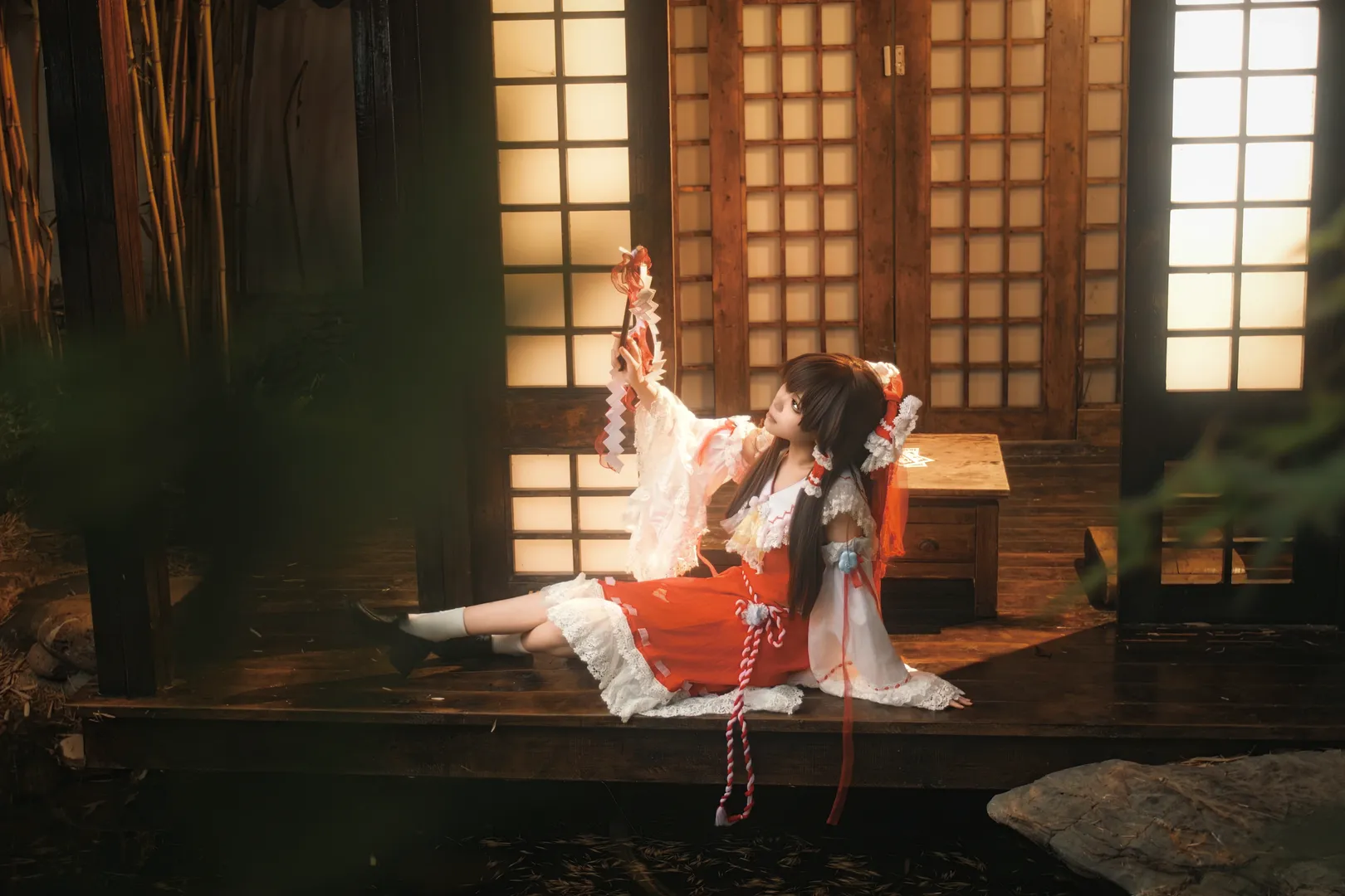 Anime-style photography, Reimu Hakurei Cosplay, Touhou Project, Cosplay photoshoot, Touhou Project - Image 6