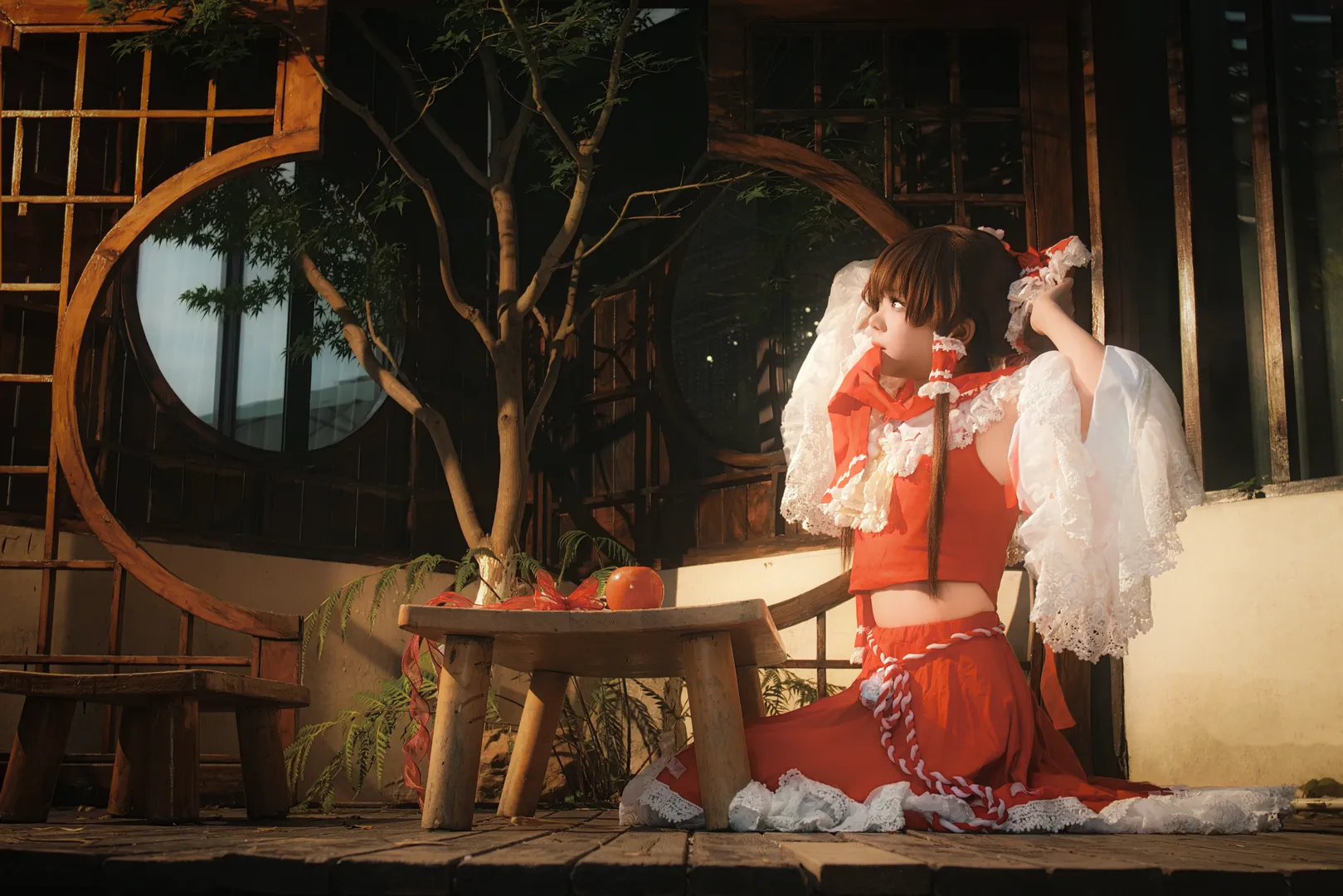 Anime-style photography, Reimu Hakurei Cosplay, Touhou Project, Cosplay photoshoot, Touhou Project - Image 8
