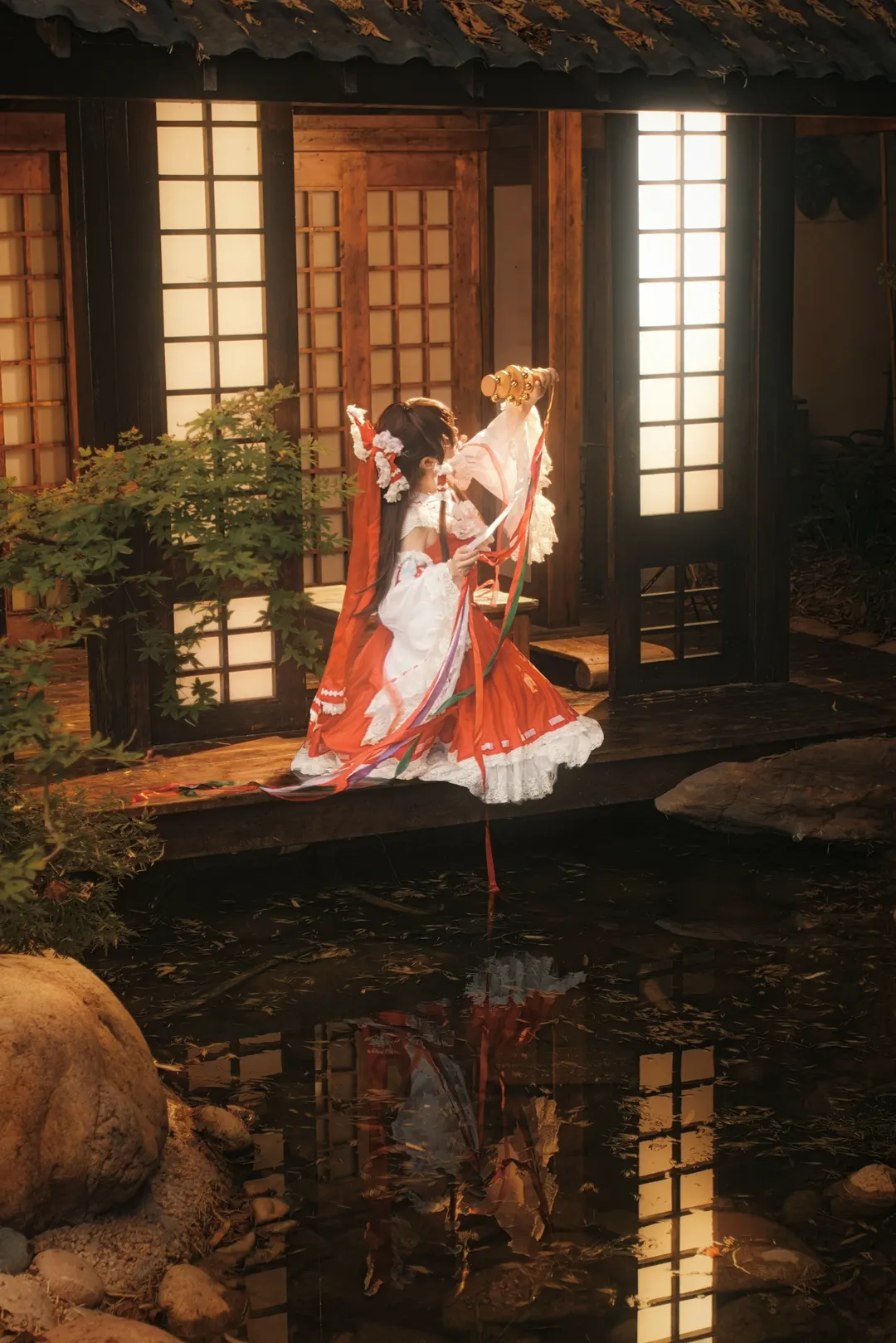 Anime-style photography, Reimu Hakurei Cosplay, Touhou Project, Cosplay photoshoot, Touhou Project - Image 9