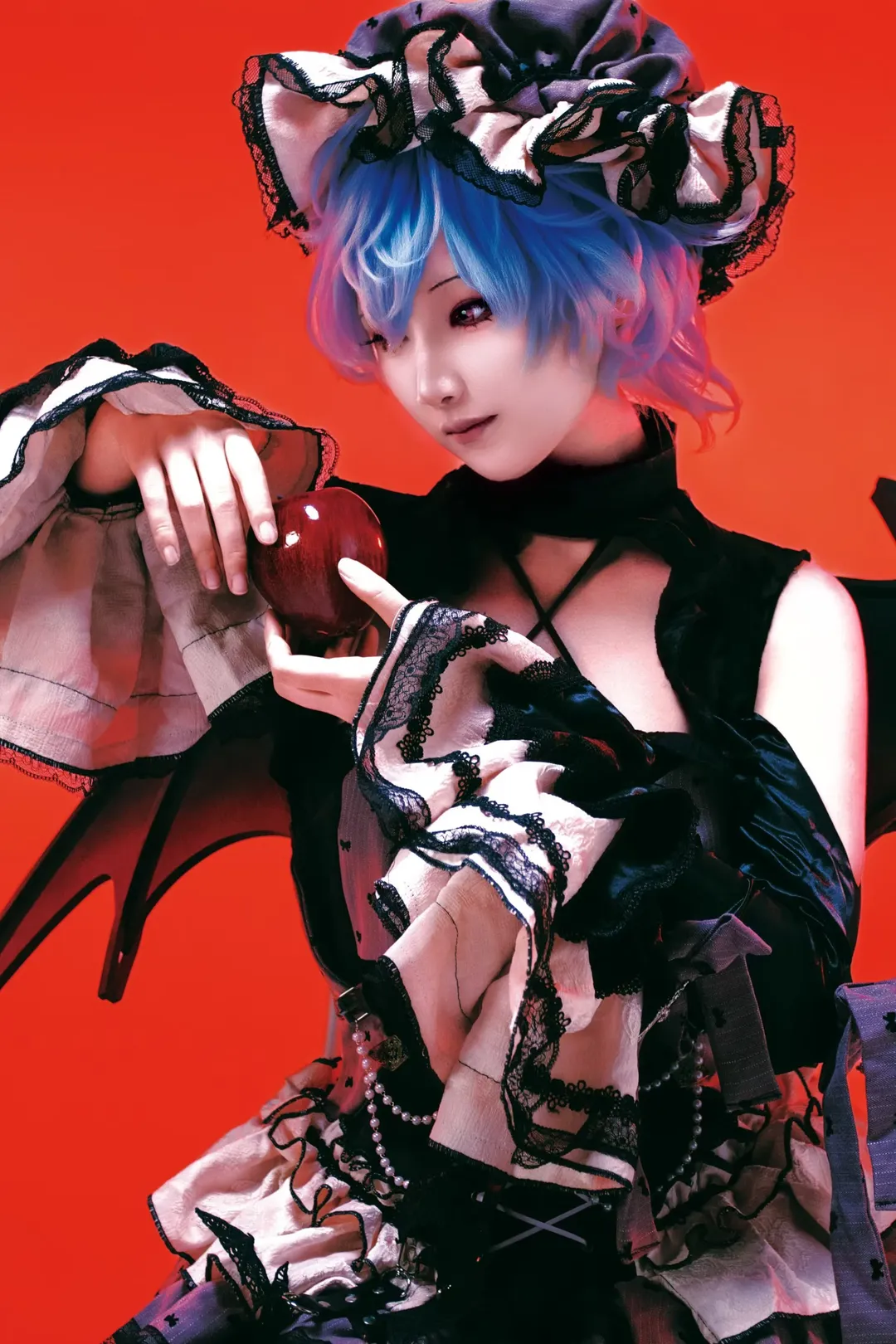 二次元攝影, 東方Project, 蕾米莉亞cos, 哥特風, cosplay正片 - 第7張
