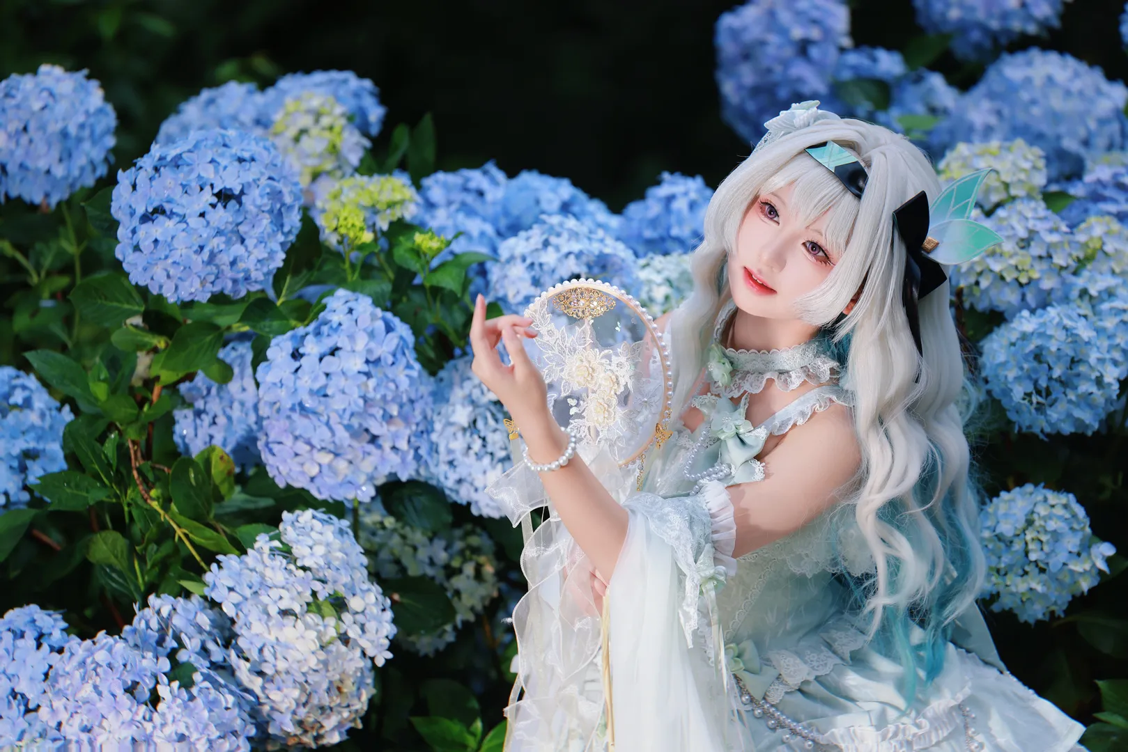 cosplay, 崩坏星穹铁道, 流萤cos, 绣球花, 私设
