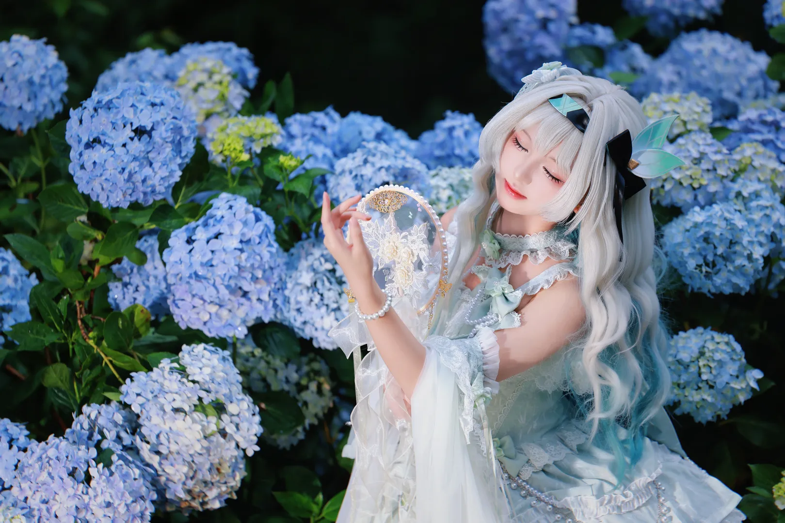 cosplay, 崩坏星穹铁道, 流萤cos, 绣球花, 私设 - 第2张