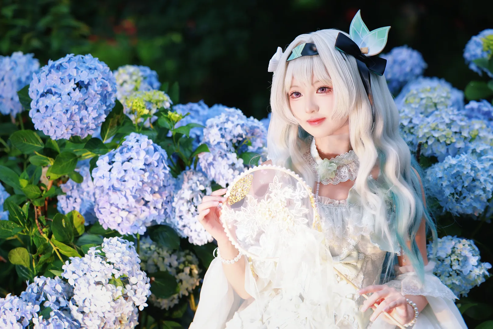 cosplay, 崩坏星穹铁道, 流萤cos, 绣球花, 私设 - 第3张