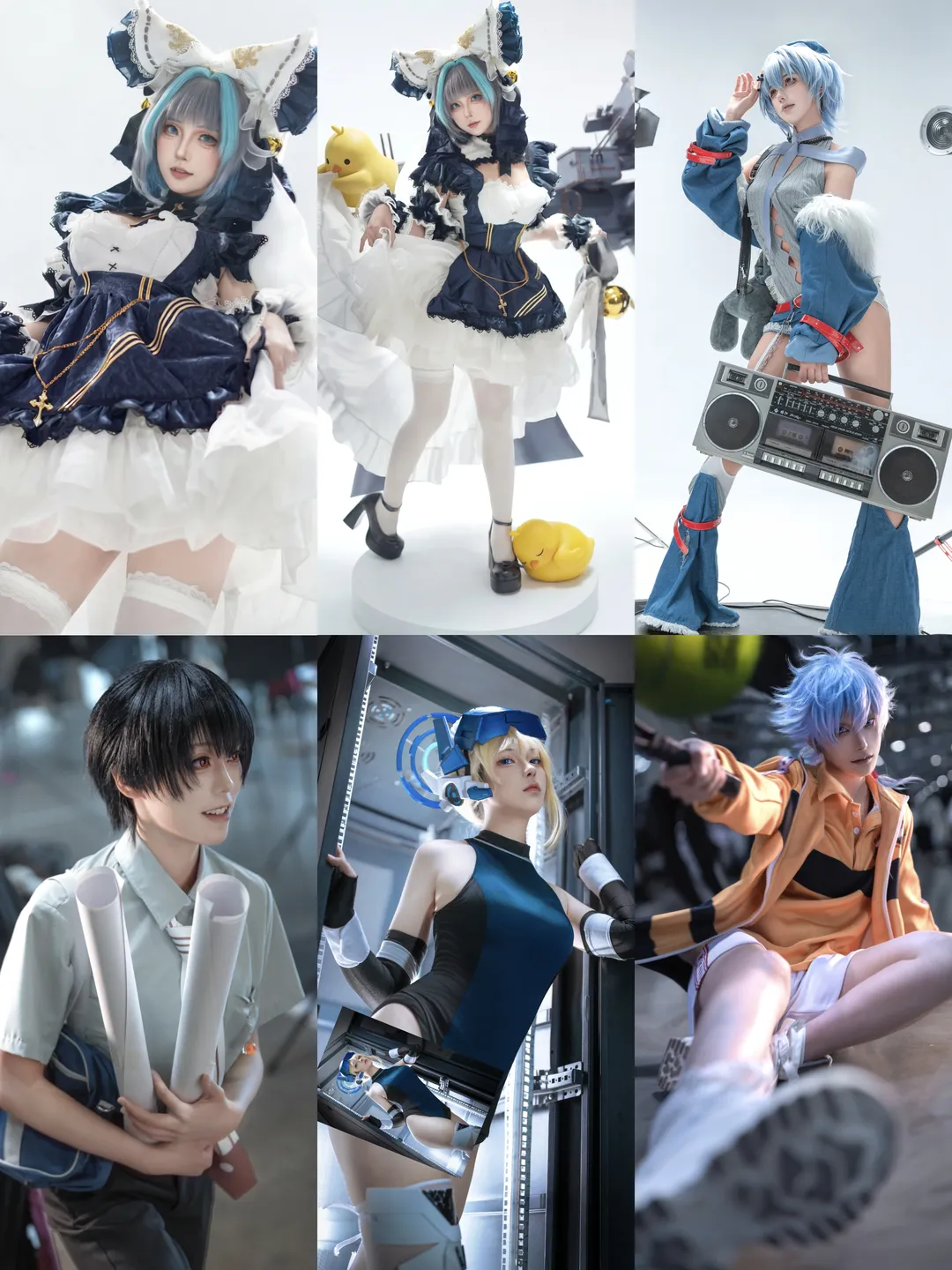 Cosplay convention photos, Chengdu Anime Convention, World Line Anime Convention, Indoor photography, Glass corridor photography
