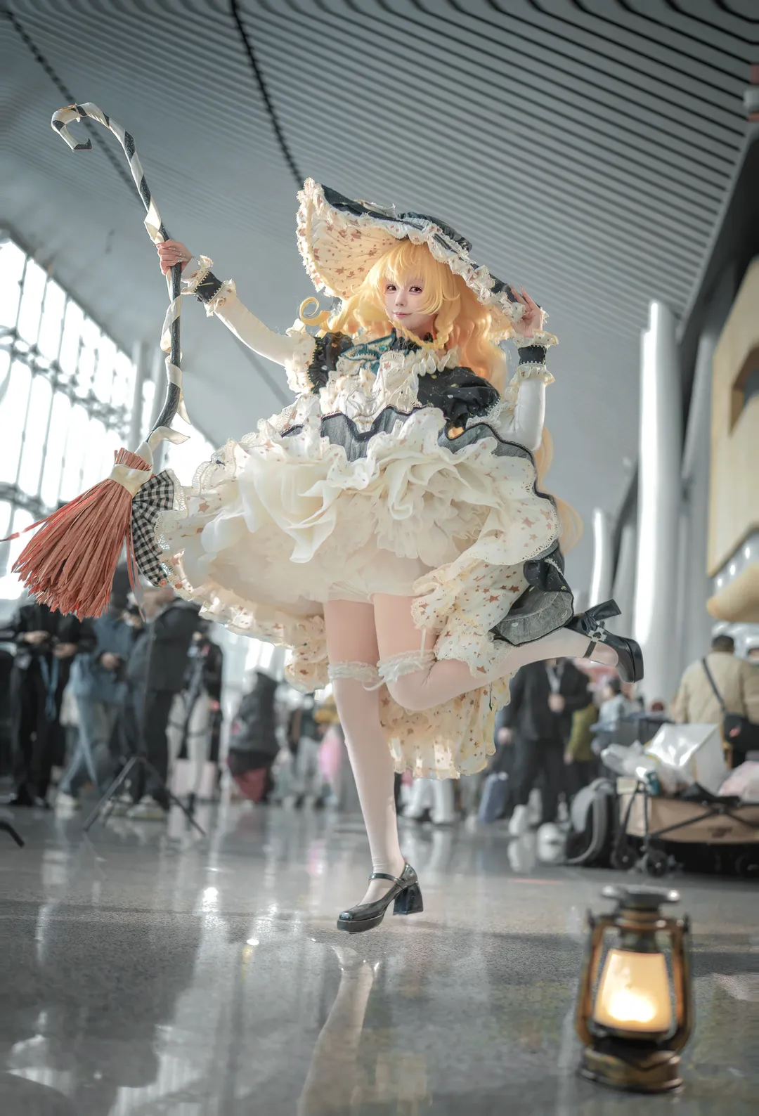 ロールプレイ, 東方Project, 魔理沙コスプレ, イベント撮影, ロリータスタイル