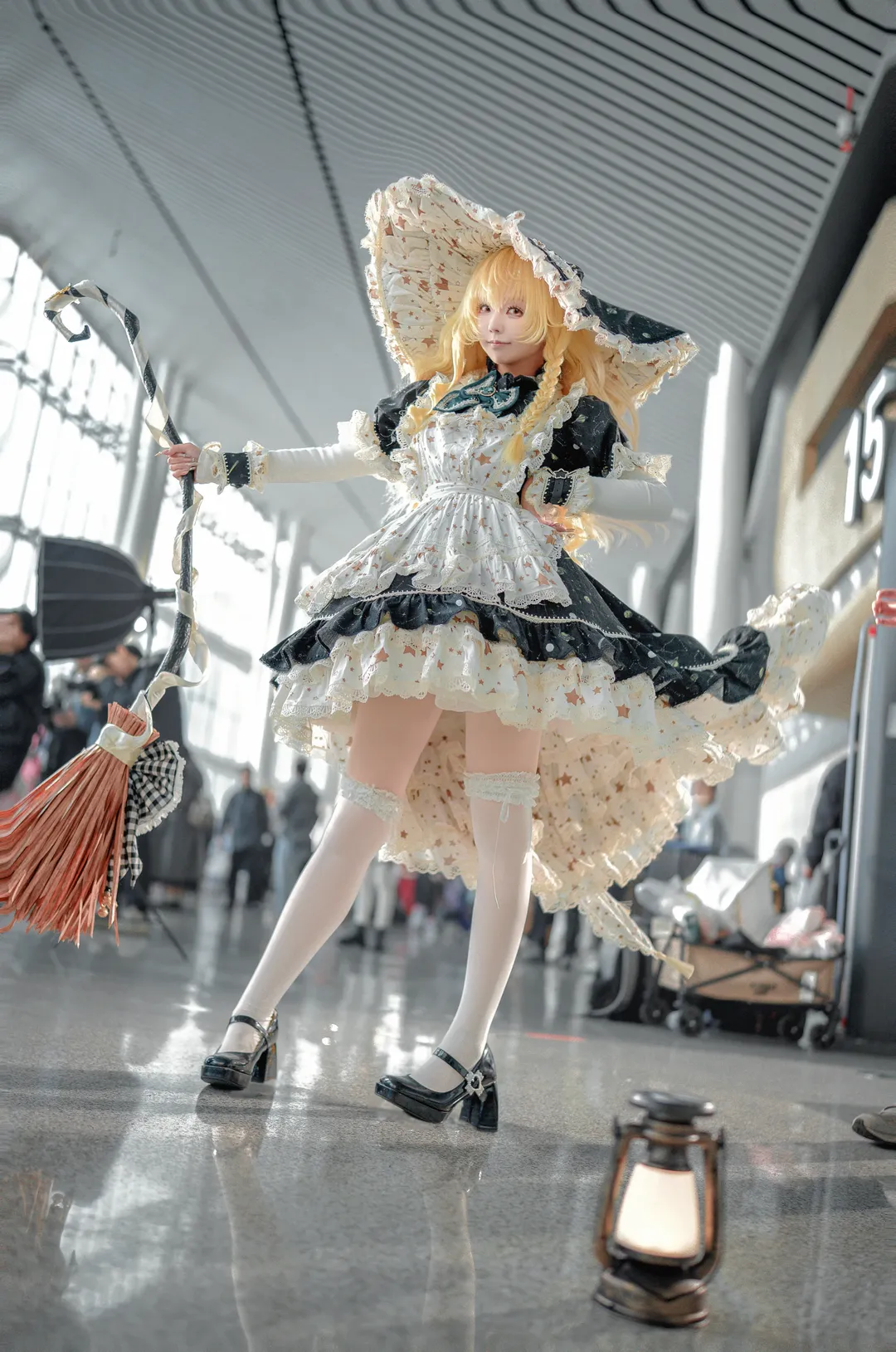 角色扮演, 东方project, 魔理沙cos, 漫展摄影, 洛丽塔风格 - 第2张