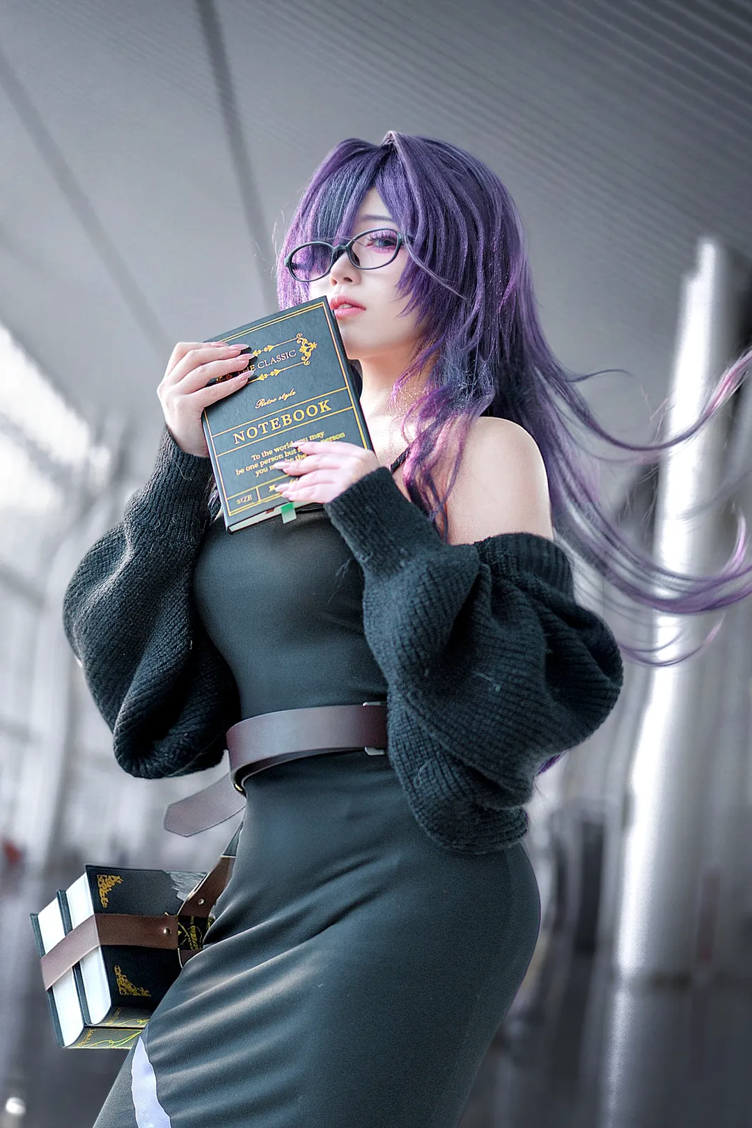 角色扮演, cosplay摄影, NIKKE胜利女神, 蕾贝尔cos, 阴暗系穿搭
