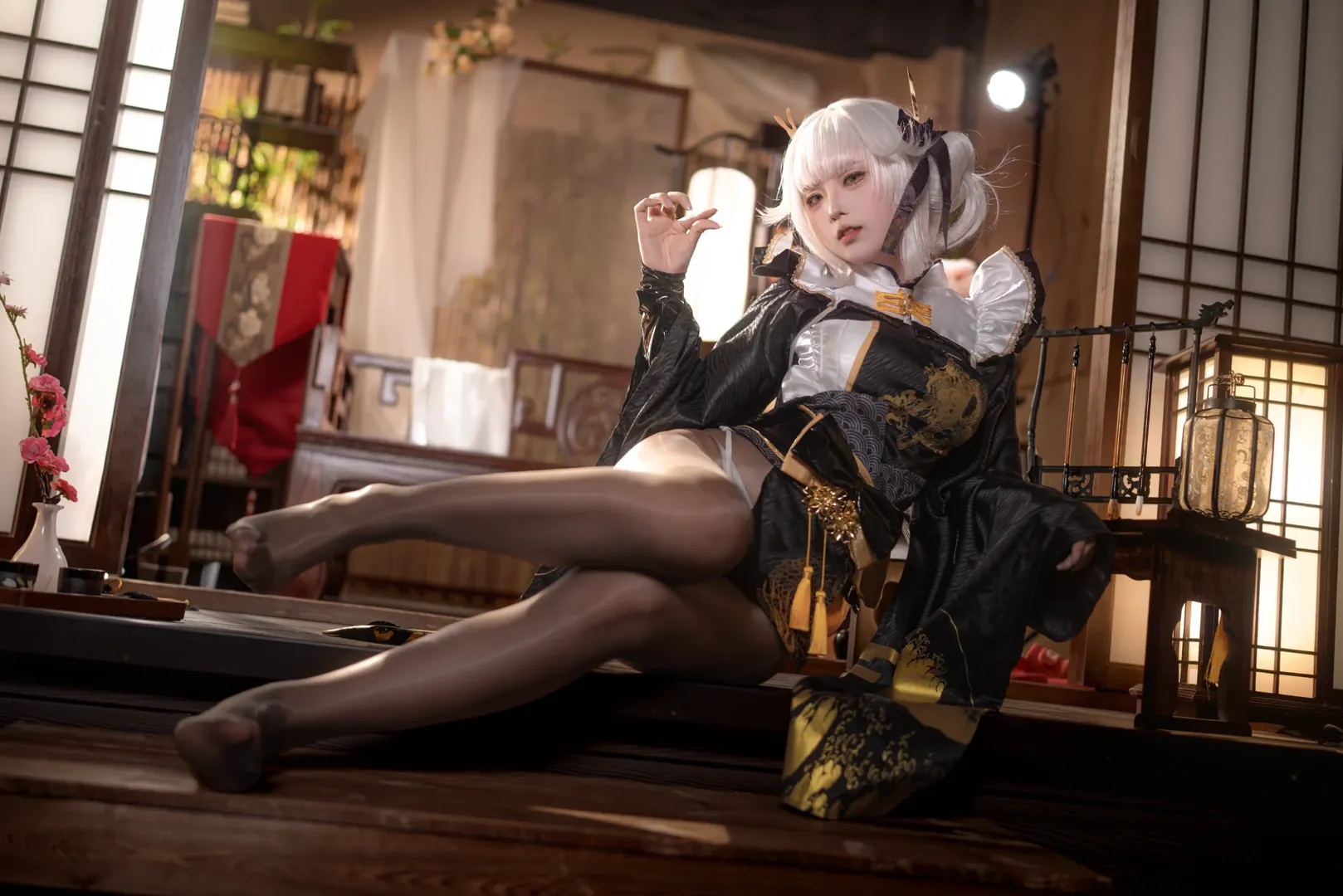 cosplay, 和风, 白兔布兰儿cos, 白兔布兰儿, 南光 - 第6张