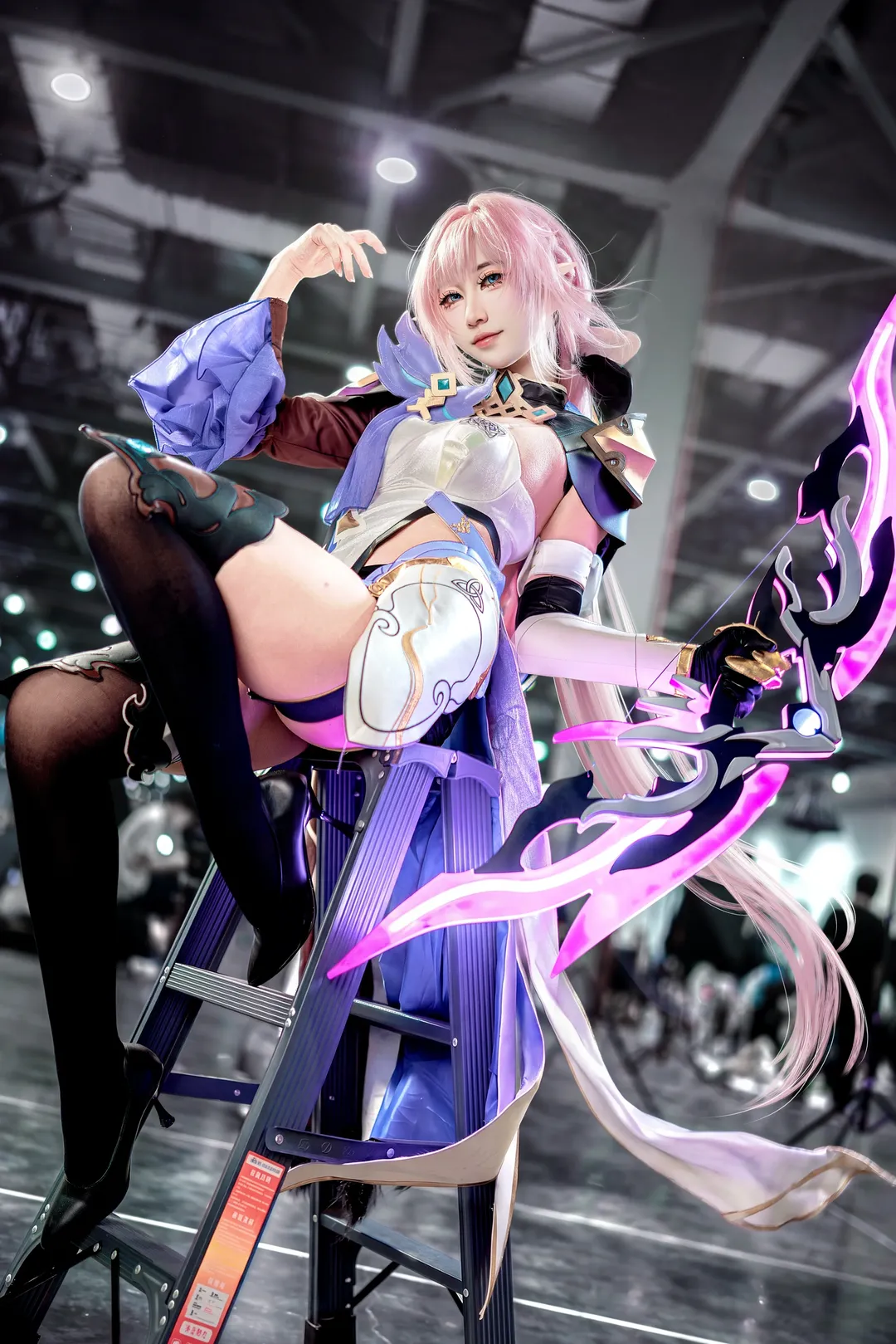 爱莉希雅cos, 崩坏3, 漫展摄影, cosplay道具, 场照cosplay - 第2张