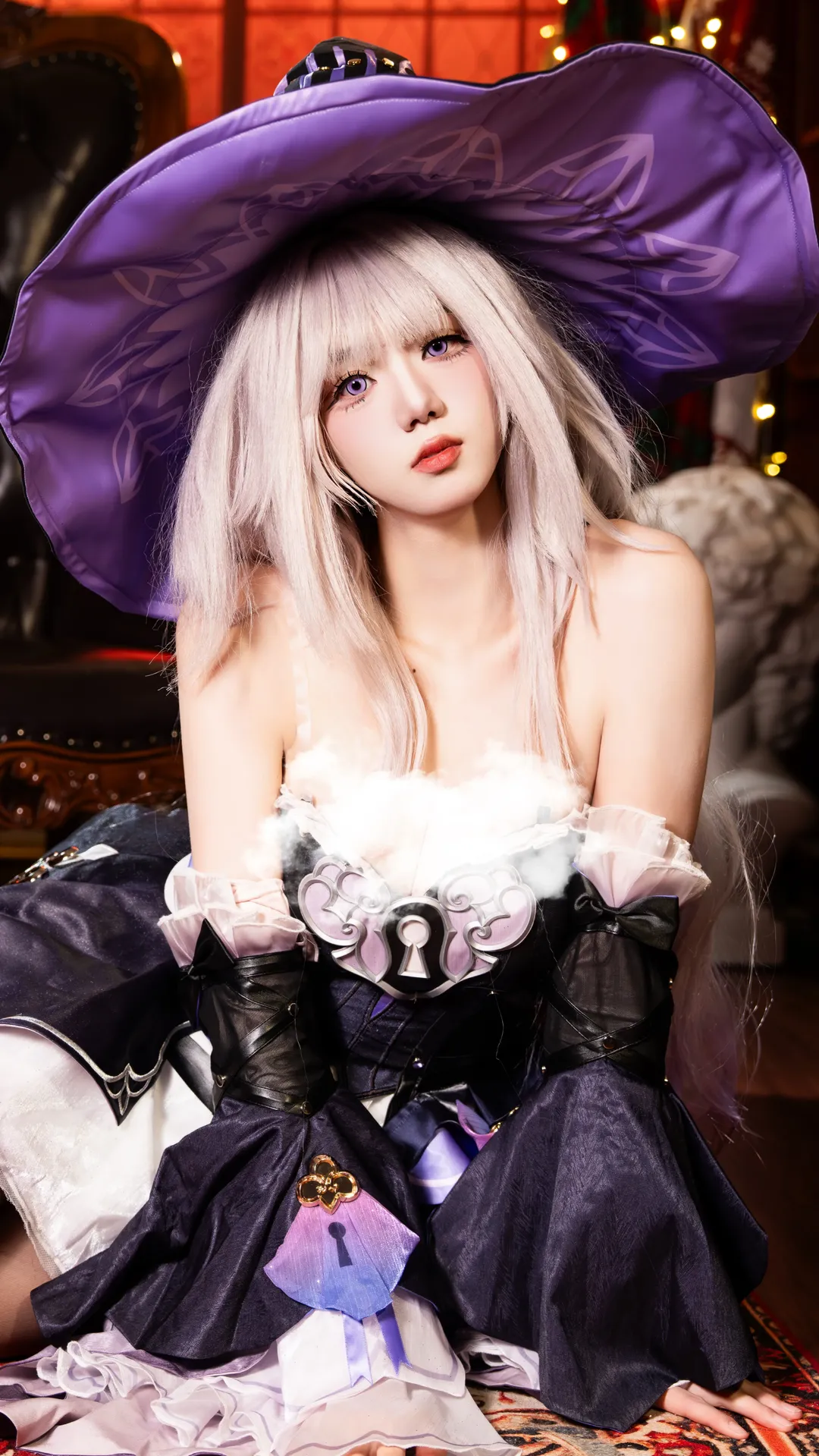 崩坏星穹铁道, 二次元cosplay, 大黑塔cos, cosplay正片, 黑塔魔法师 - 第1张