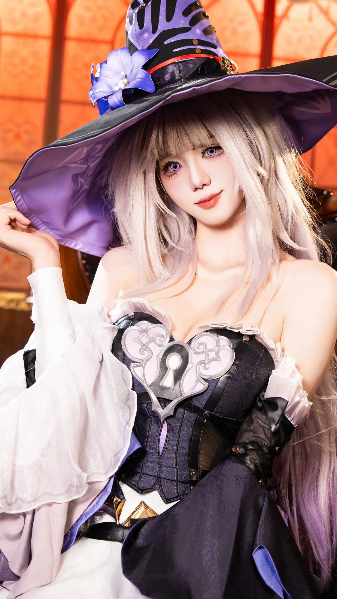 崩坏星穹铁道, 二次元cosplay, 大黑塔cos, cosplay正片, 黑塔魔法师