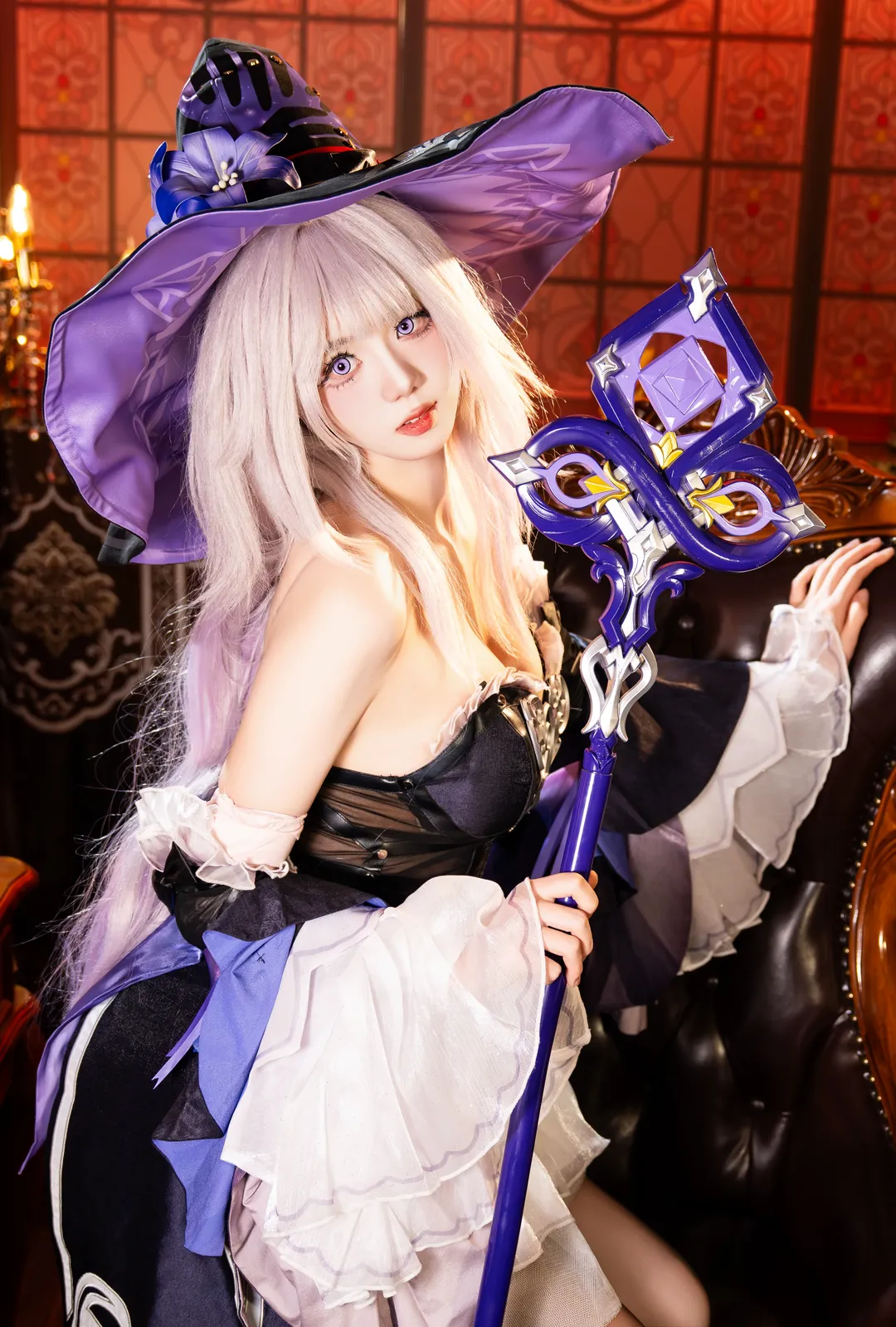 崩坏星穹铁道, 二次元cosplay, 大黑塔cos, cosplay正片, 黑塔魔法师 - 第4张