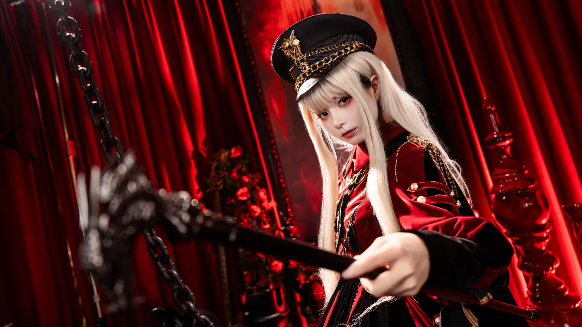 Cosplay, 華麗穿搭, 軍裝Lolita, 哥特風穿搭, 紅色系Lolita - 第5張