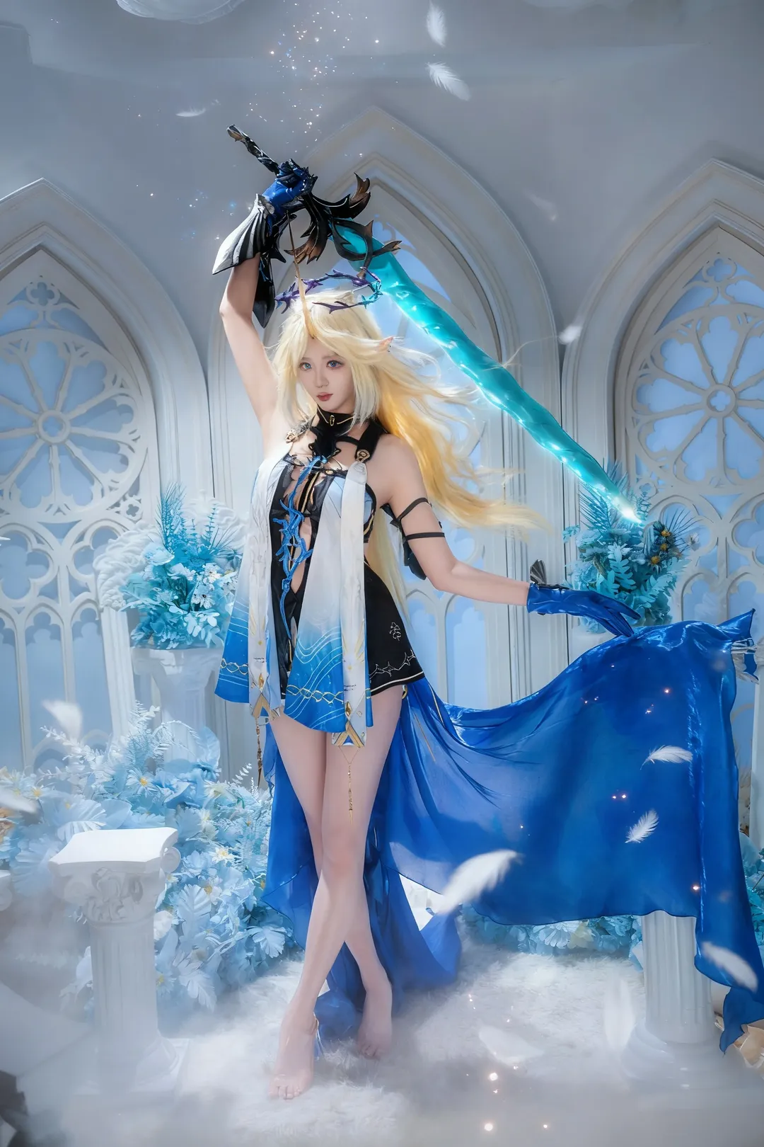 鸣潮, 二次元摄影, 卡提希娅cos, cosplay正片, 御姐cos - 第2张