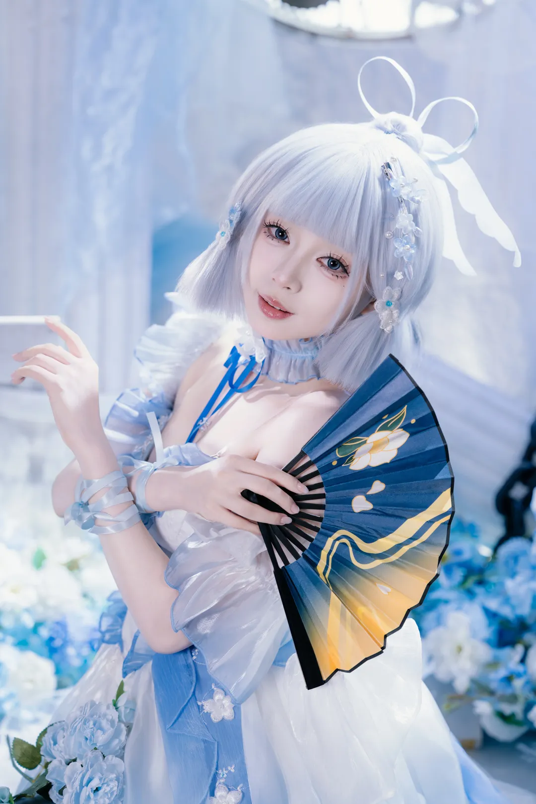 原神, 二次元摄影, 神里绫华cos, 甜妹, 镜花水月 - 第2张