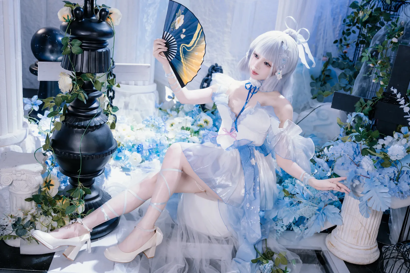 原神, 二次元摄影, 神里绫华cos, 甜妹, 镜花水月 - 第4张