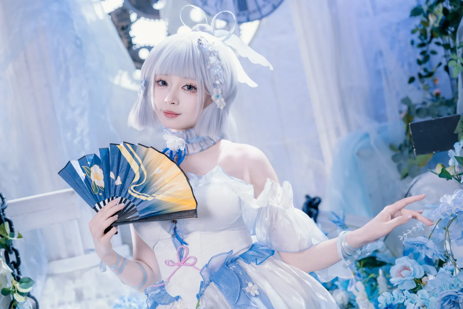 原神, 二次元摄影, 神里绫华cos, 甜妹, 镜花水月 - 第5张