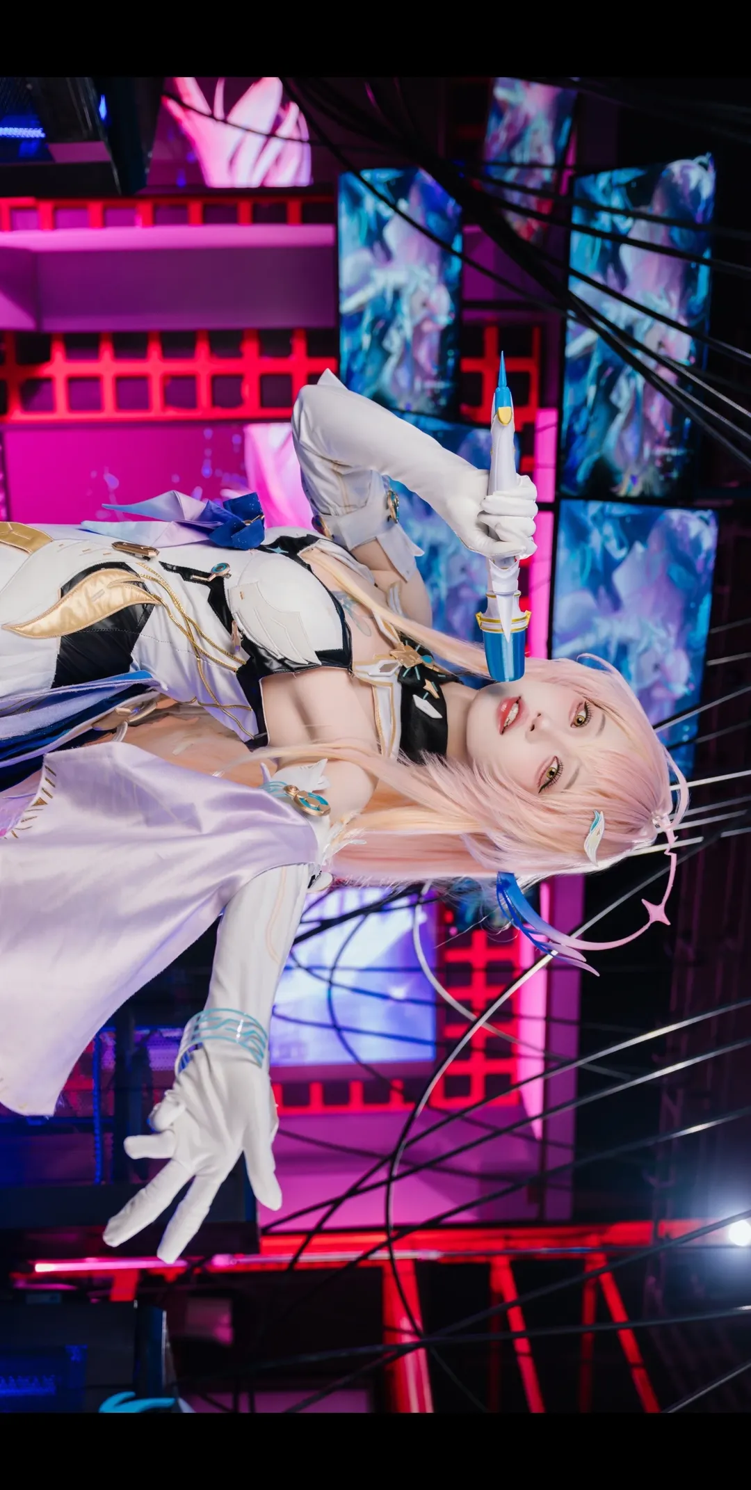 鳴潮, 二次元撮影, エイメス コスプレ, コスプレ撮影, サイバー風 - 1枚目