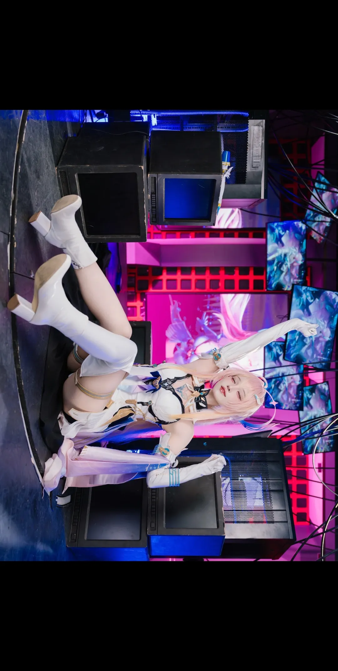 鳴潮, 二次元撮影, エイメス コスプレ, コスプレ撮影, サイバー風 - 3枚目
