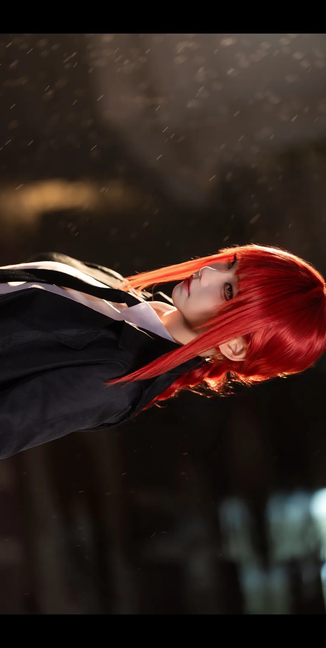 二次元cosplay, 电锯人, 玛奇玛cos, 服化道还原, 正片摄影 - 第1张