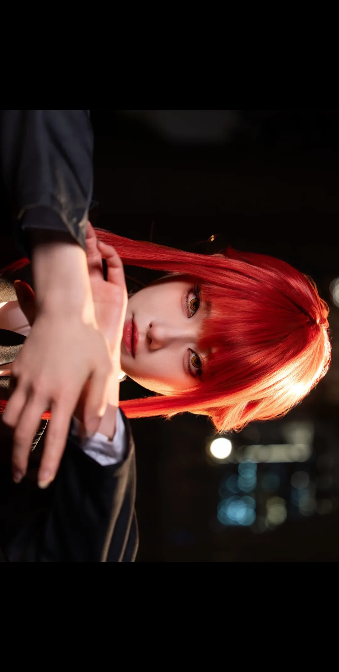 二次元cosplay, 电锯人, 玛奇玛cos, 服化道还原, 正片摄影 - 第2张