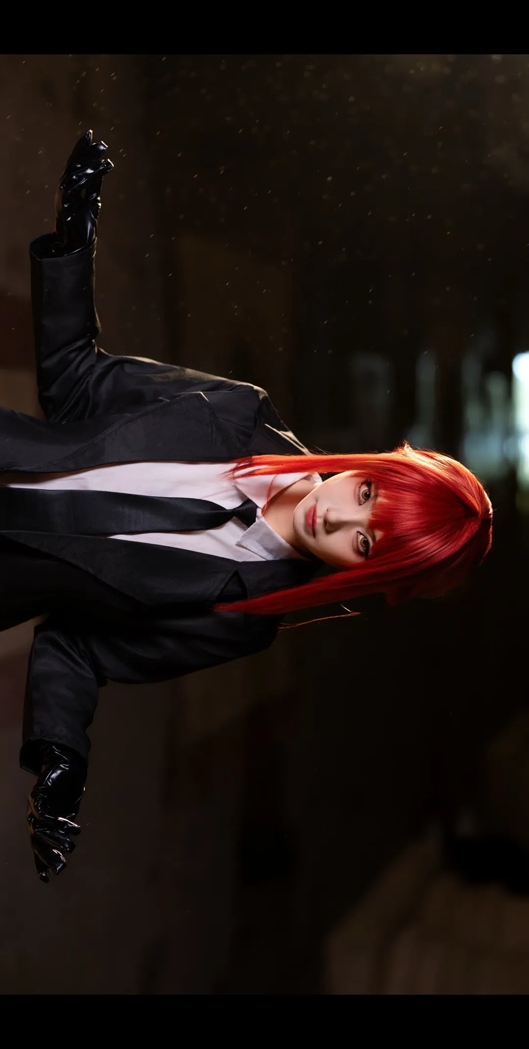 二次元cosplay, 电锯人, 玛奇玛cos, 服化道还原, 正片摄影
