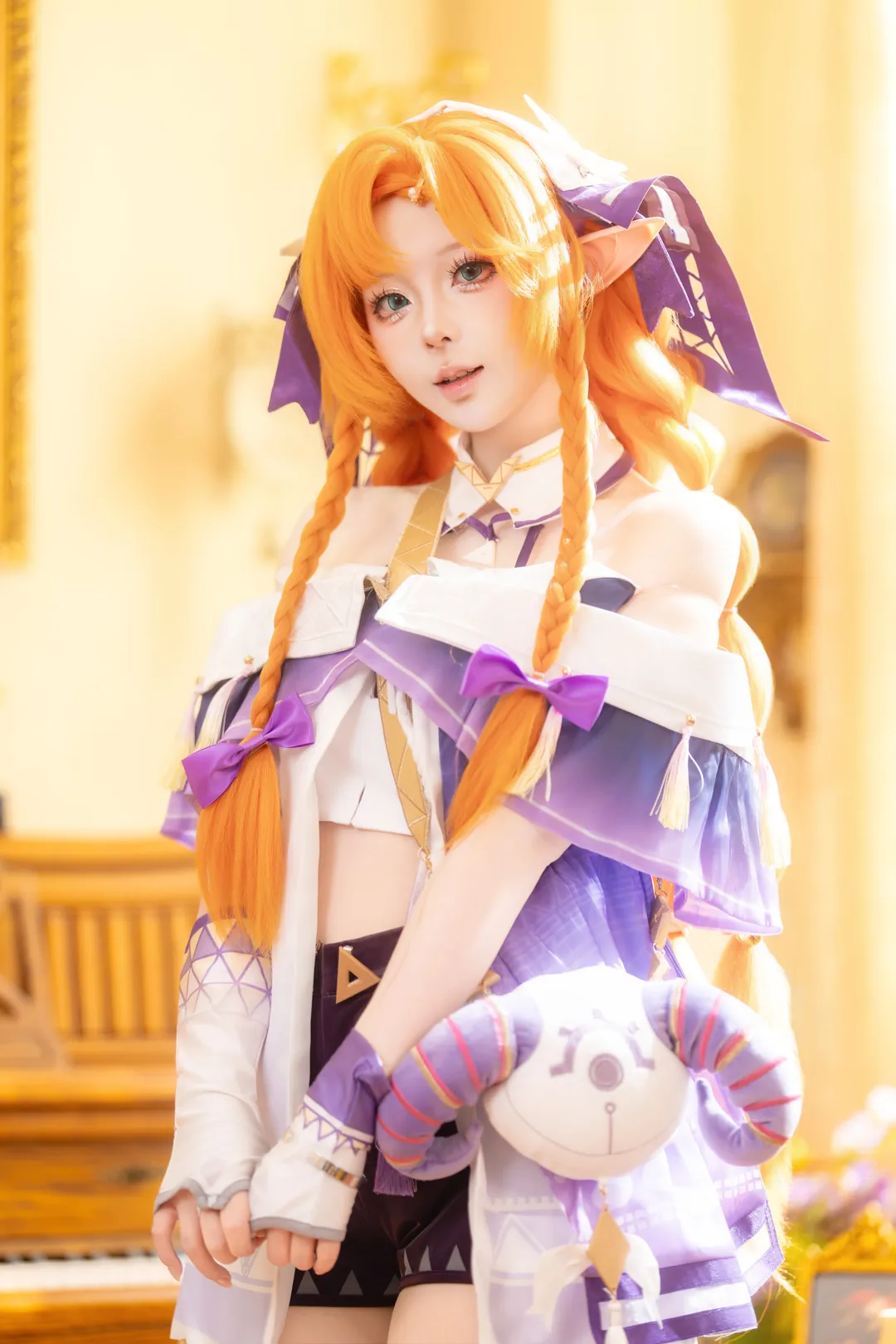 鳴潮, 甜妹cos, 西格莉卡cos, cosplay攝影, 二次元正片 - 第3張
