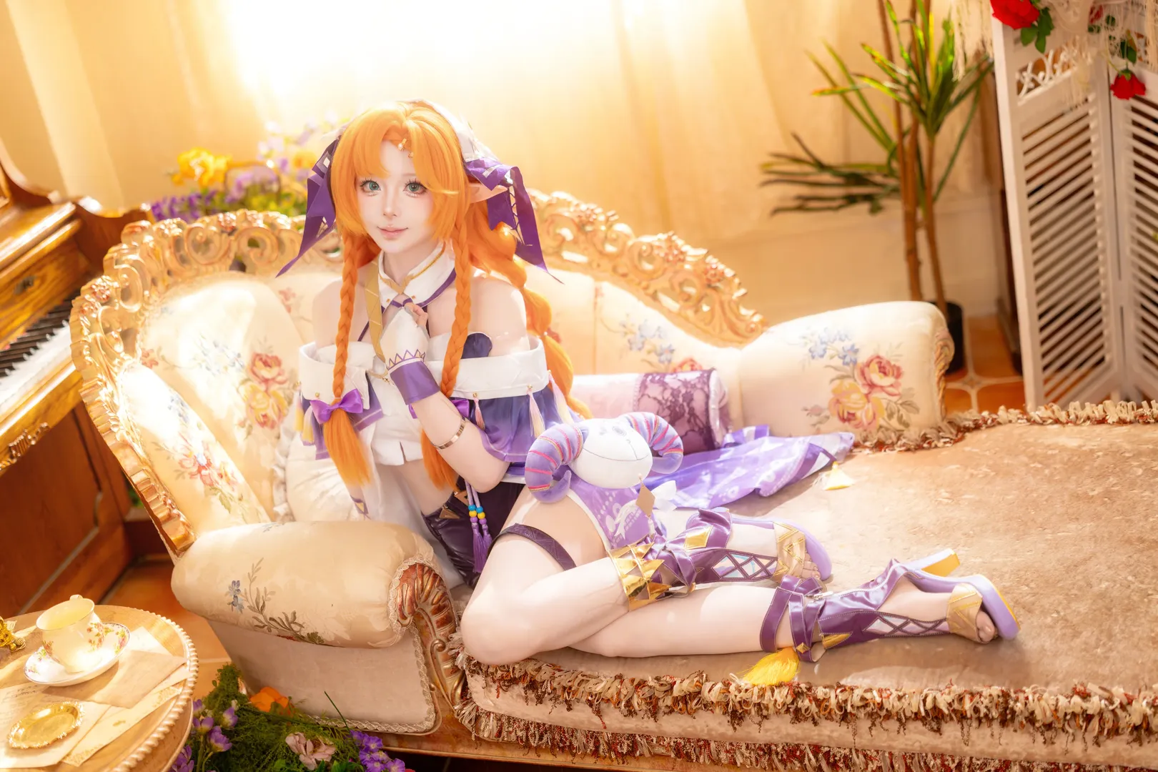 鳴潮, 二次元少女, 西格莉卡cos, cosplay攝影, 二次元日常