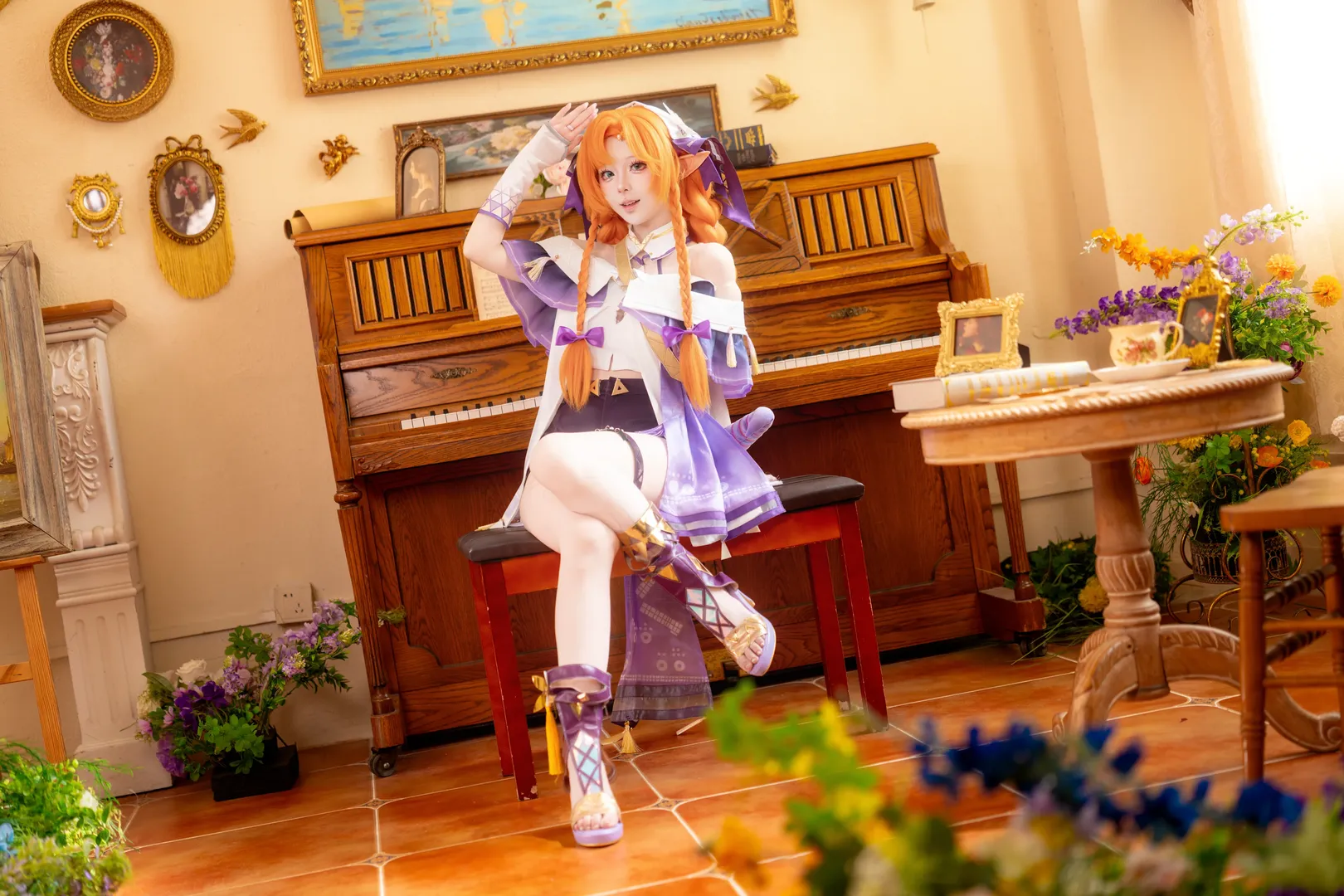 鸣潮, 二次元少女, 西格莉卡cos, cosplay摄影, 二次元日常 - 第5张